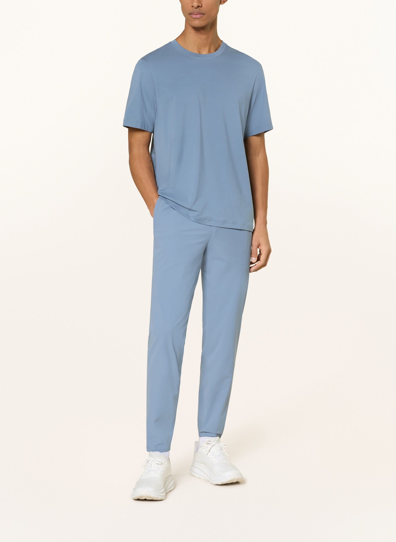 lululemon Pantalon de course PACE BREAKER REGULAR: BLEU GRIS