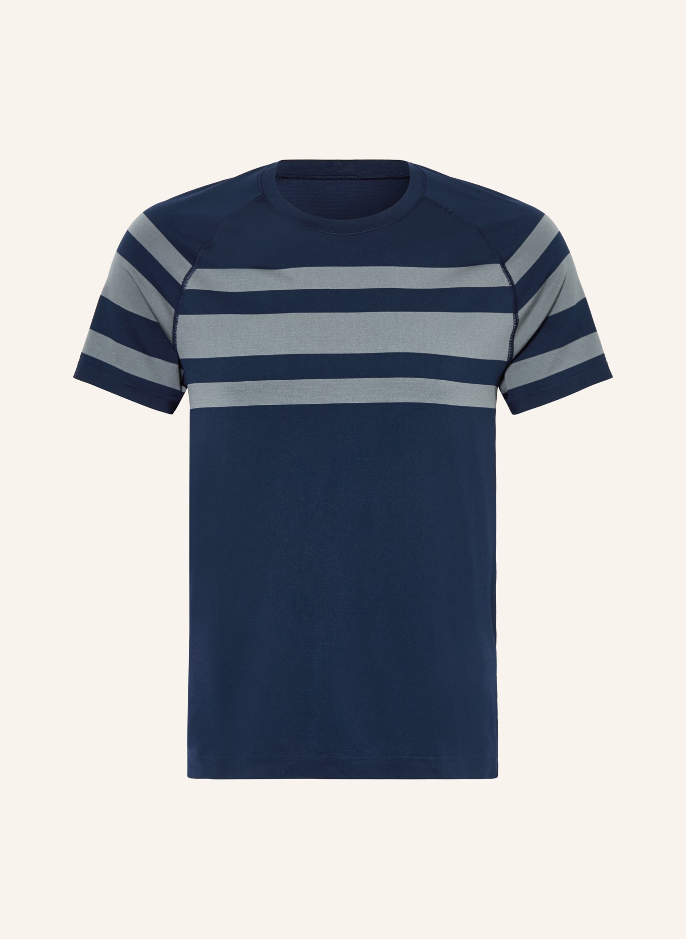 lululemon T-Shirt METAL VENT TECH: DUNKELBLAU / GRAU