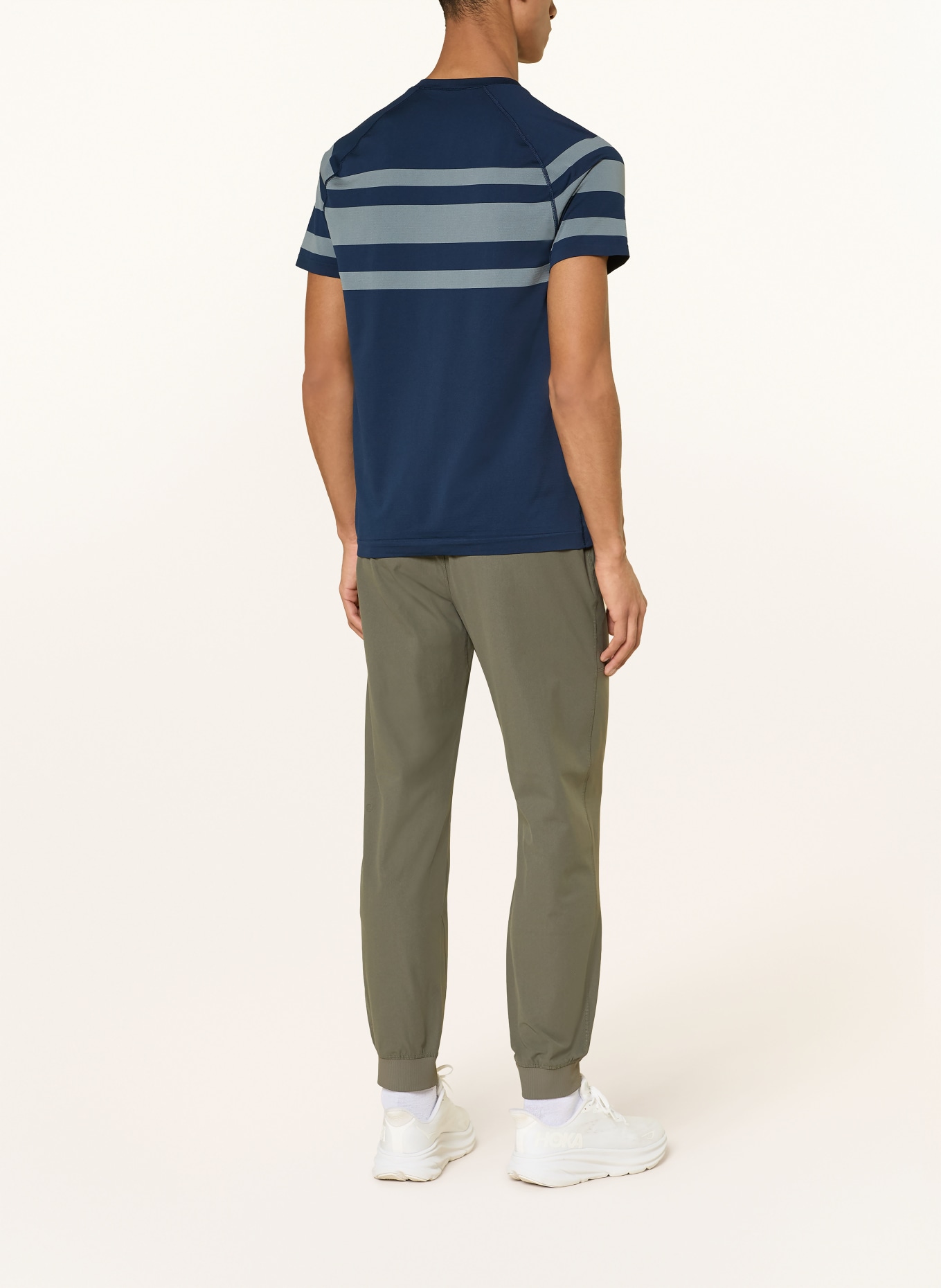 lululemon T-Shirt METAL VENT TECH: DUNKELBLAU / GRAU