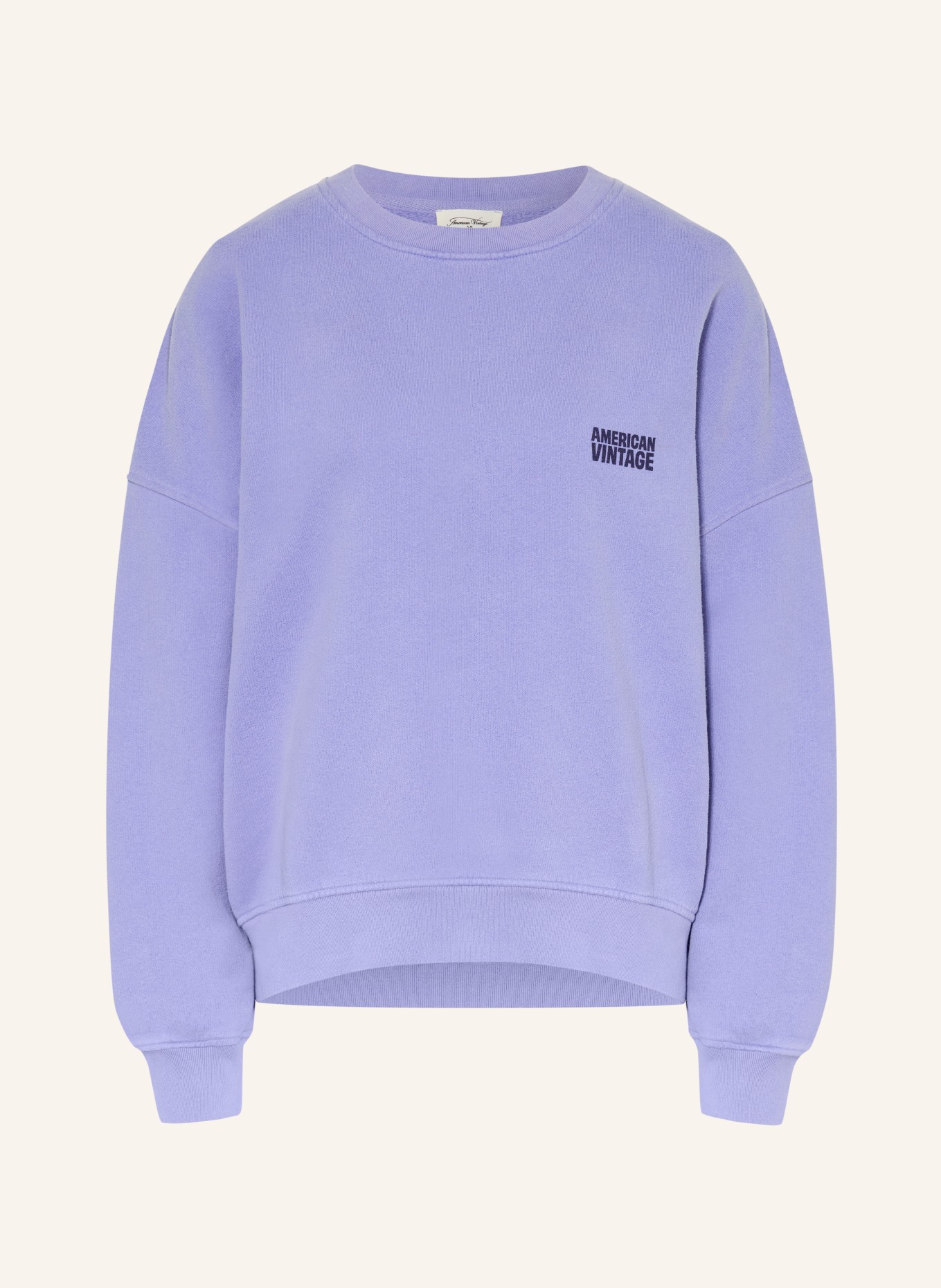 American Vintage Mikina PLIZZY: FIALOVÁ