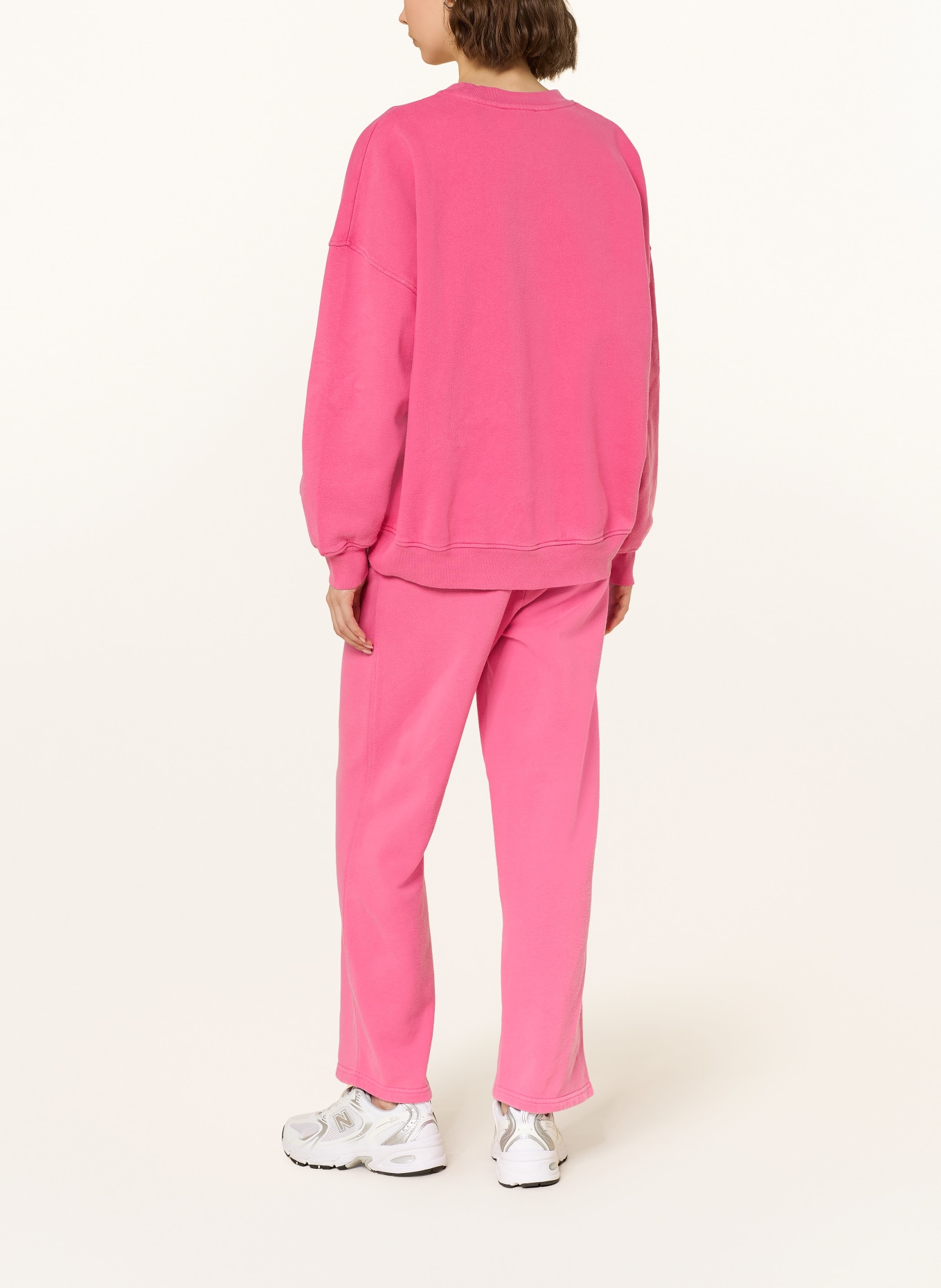 American Vintage Mikina PLIZZY: RŮŽOVÁ