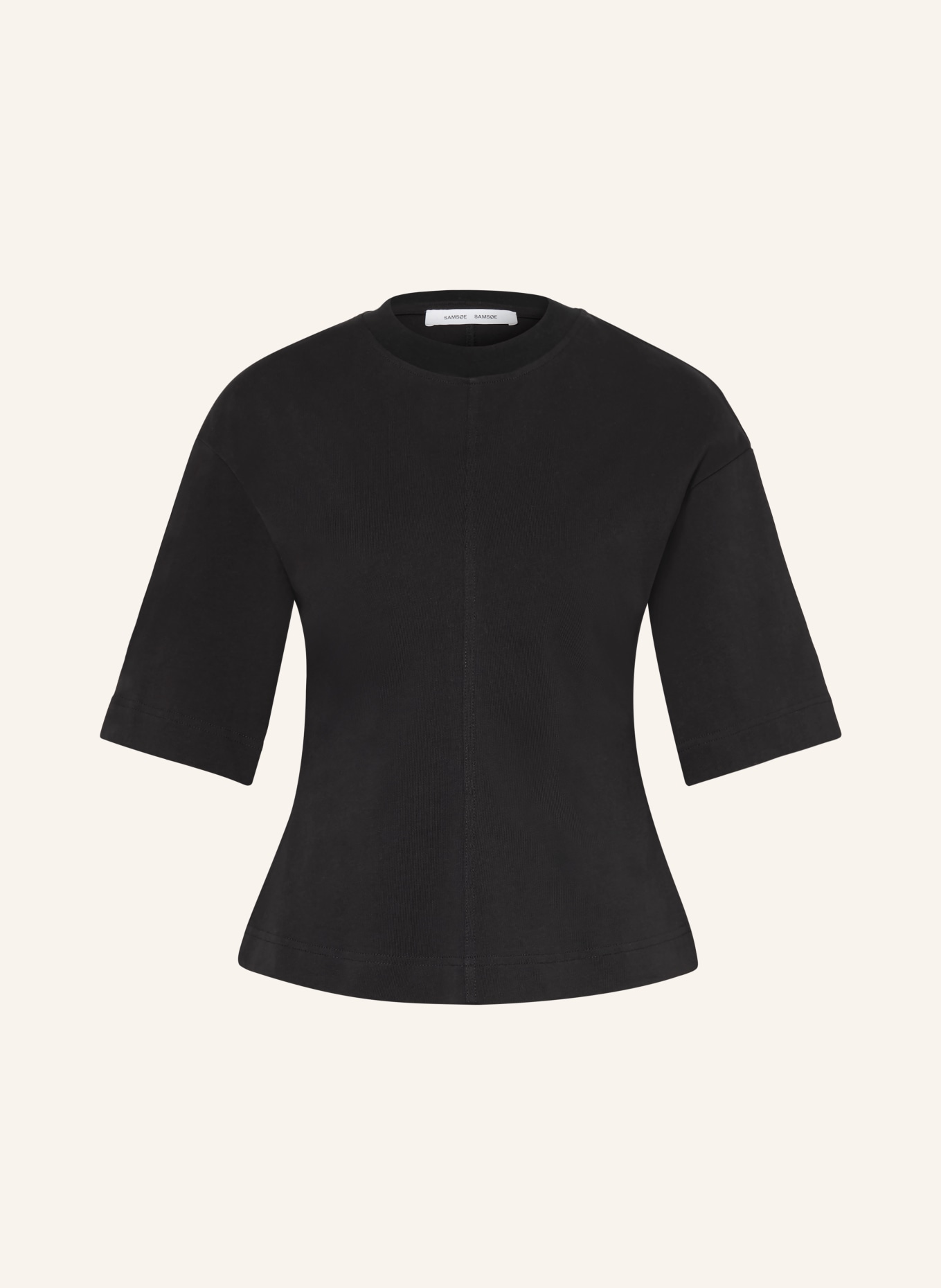 SAMSØE  SAMSØE T-Shirt SADISAS: SCHWARZ