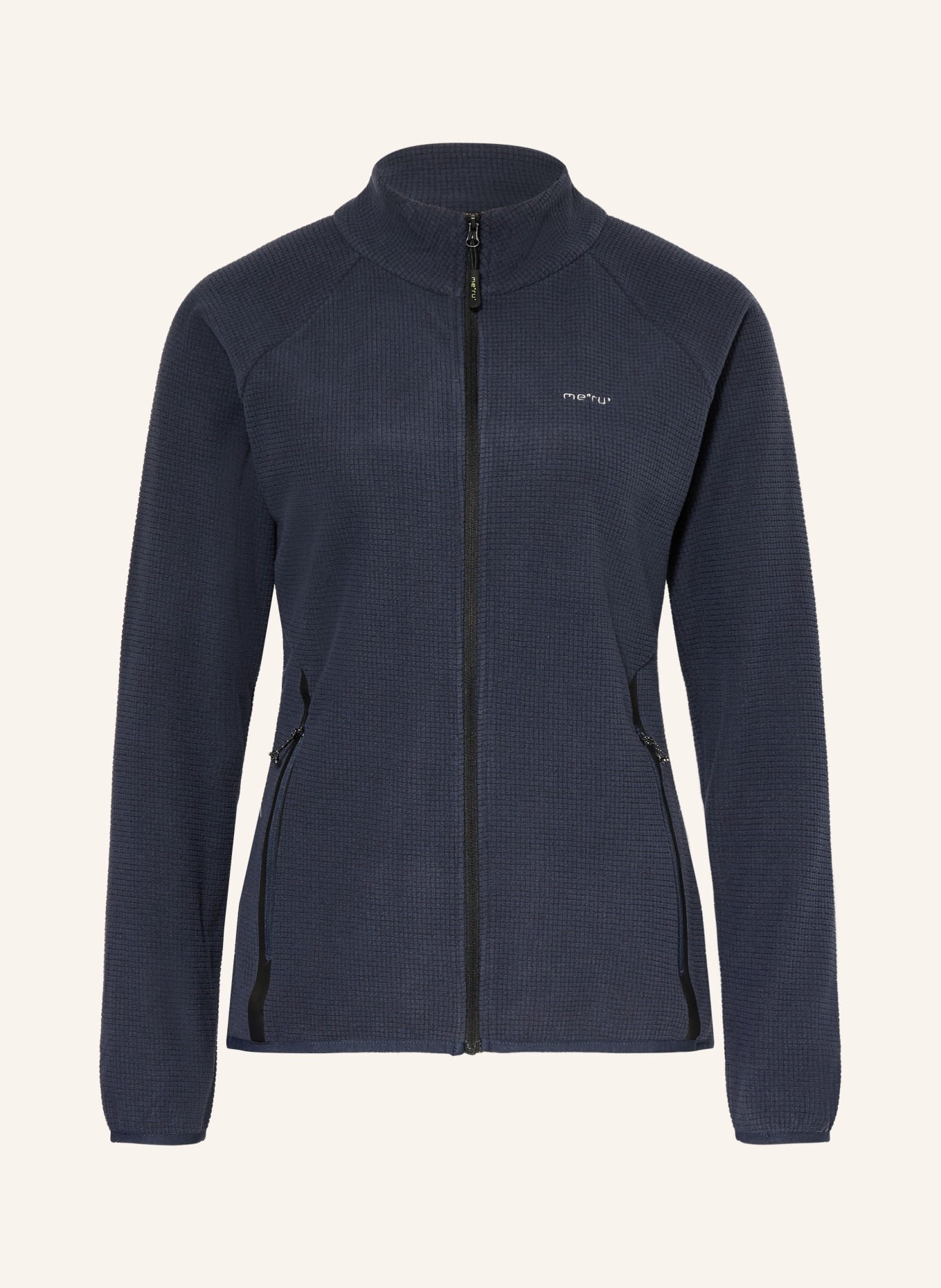 me°ru' Fleecová bunda OHOPE: TMAVĚ MODRÁ