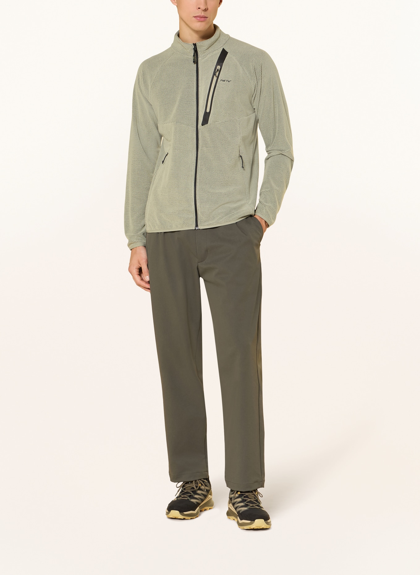 me°ru' OHOPE fleece jacket: LIGHT GREEN