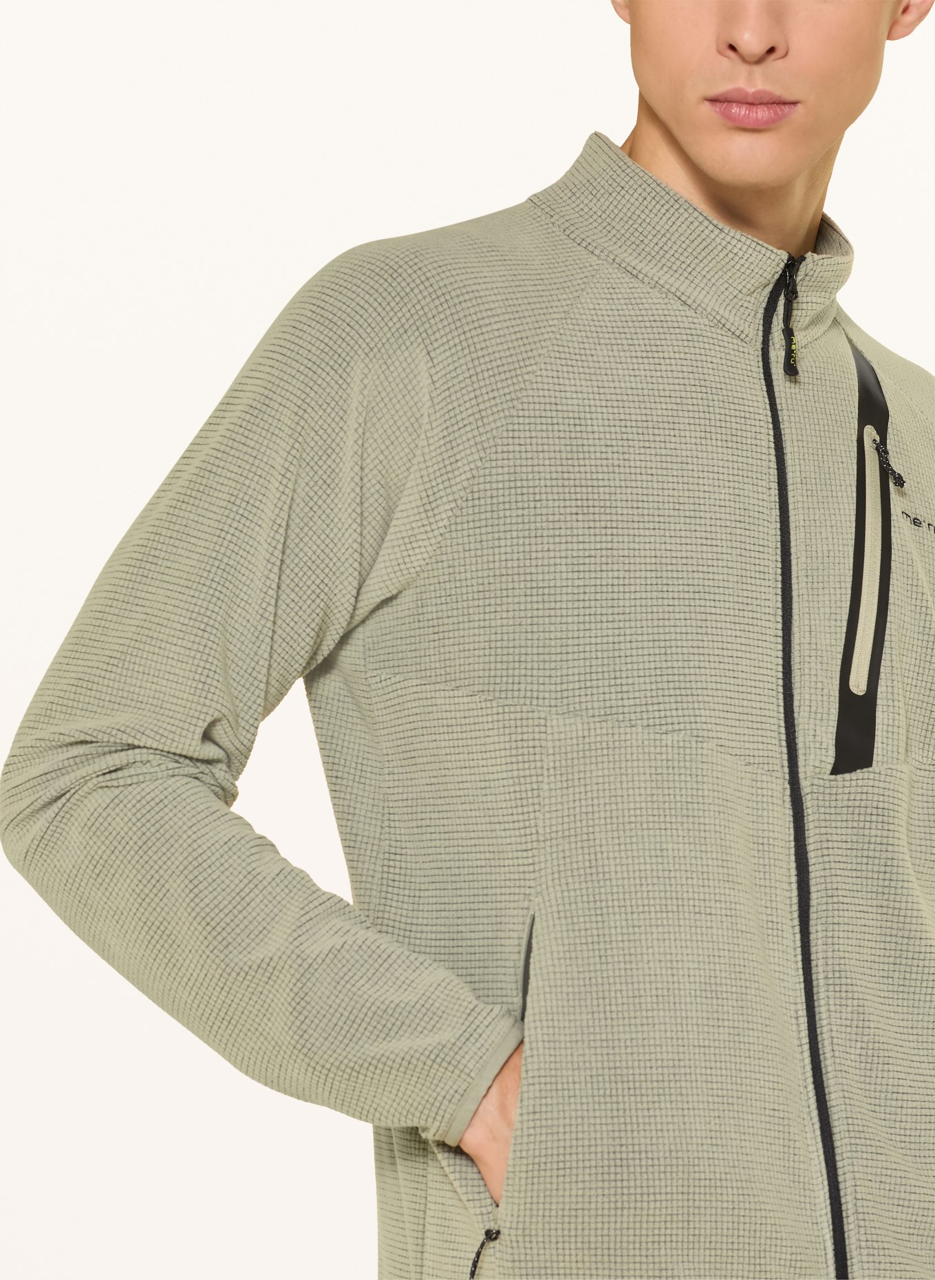 me°ru' OHOPE fleece jacket: LIGHT GREEN