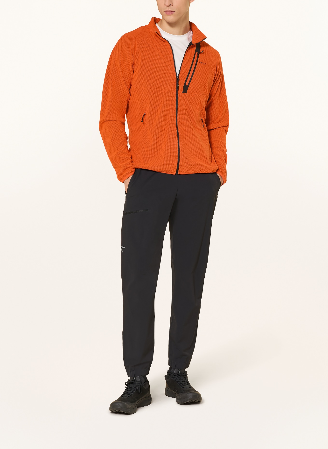 me°ru' OHOPE fleece jacket: RED