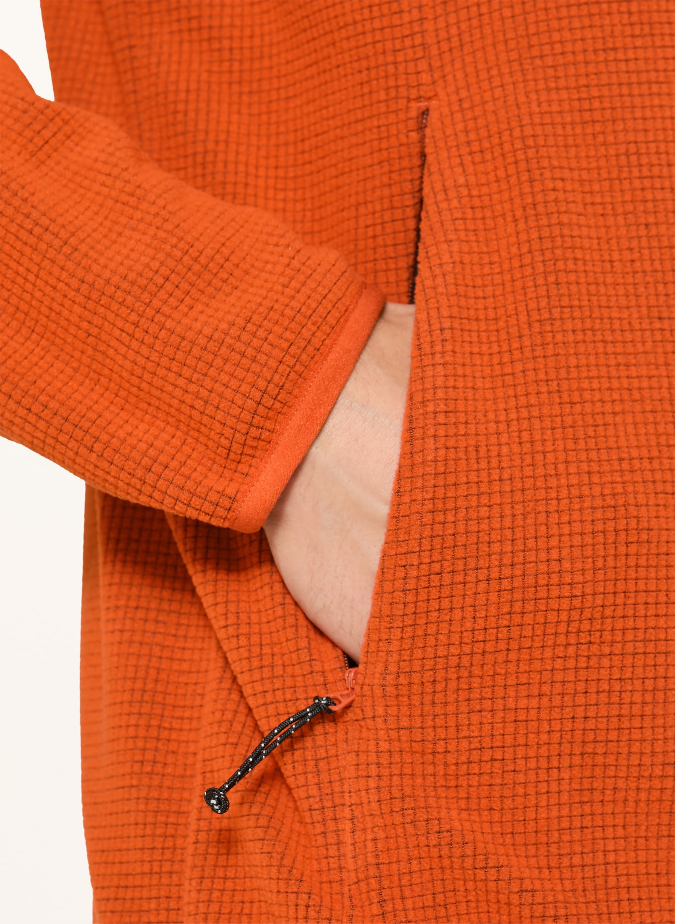 me°ru' OHOPE fleece jacket: RED