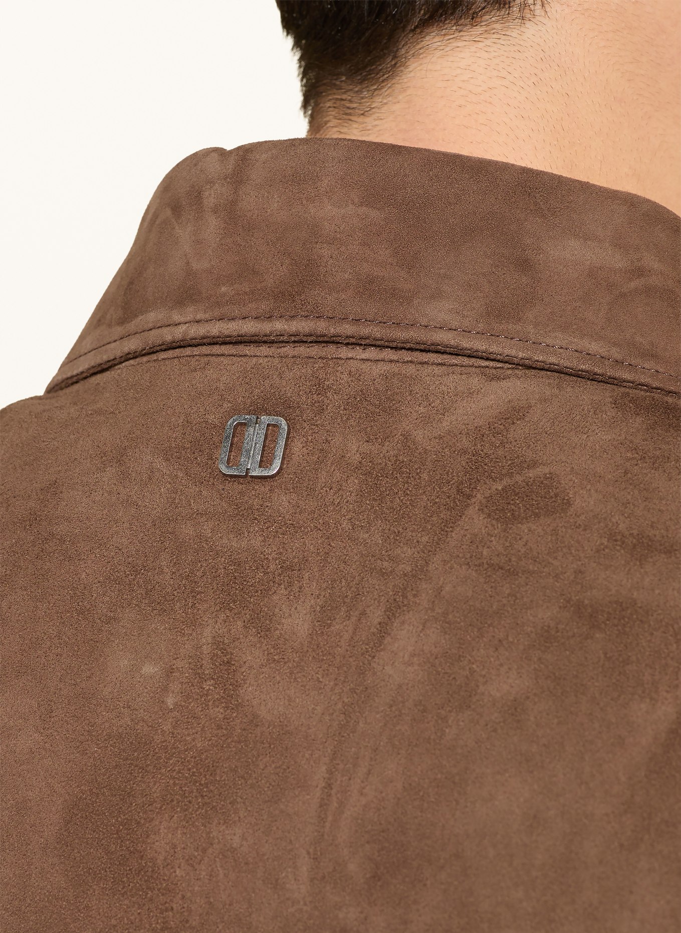 DUNO Leder-Overjacket COREX: BRAUN