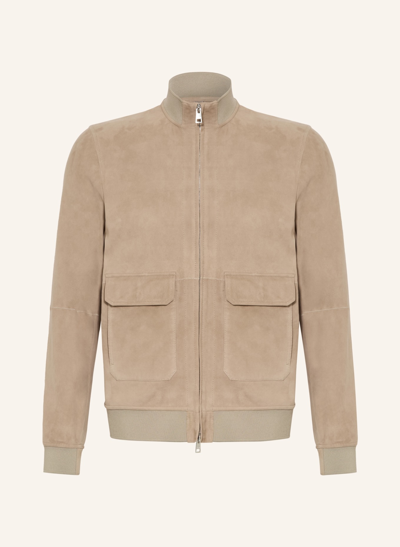 DUNO Kožená bunda OCTANE: BÉŽOVÁ