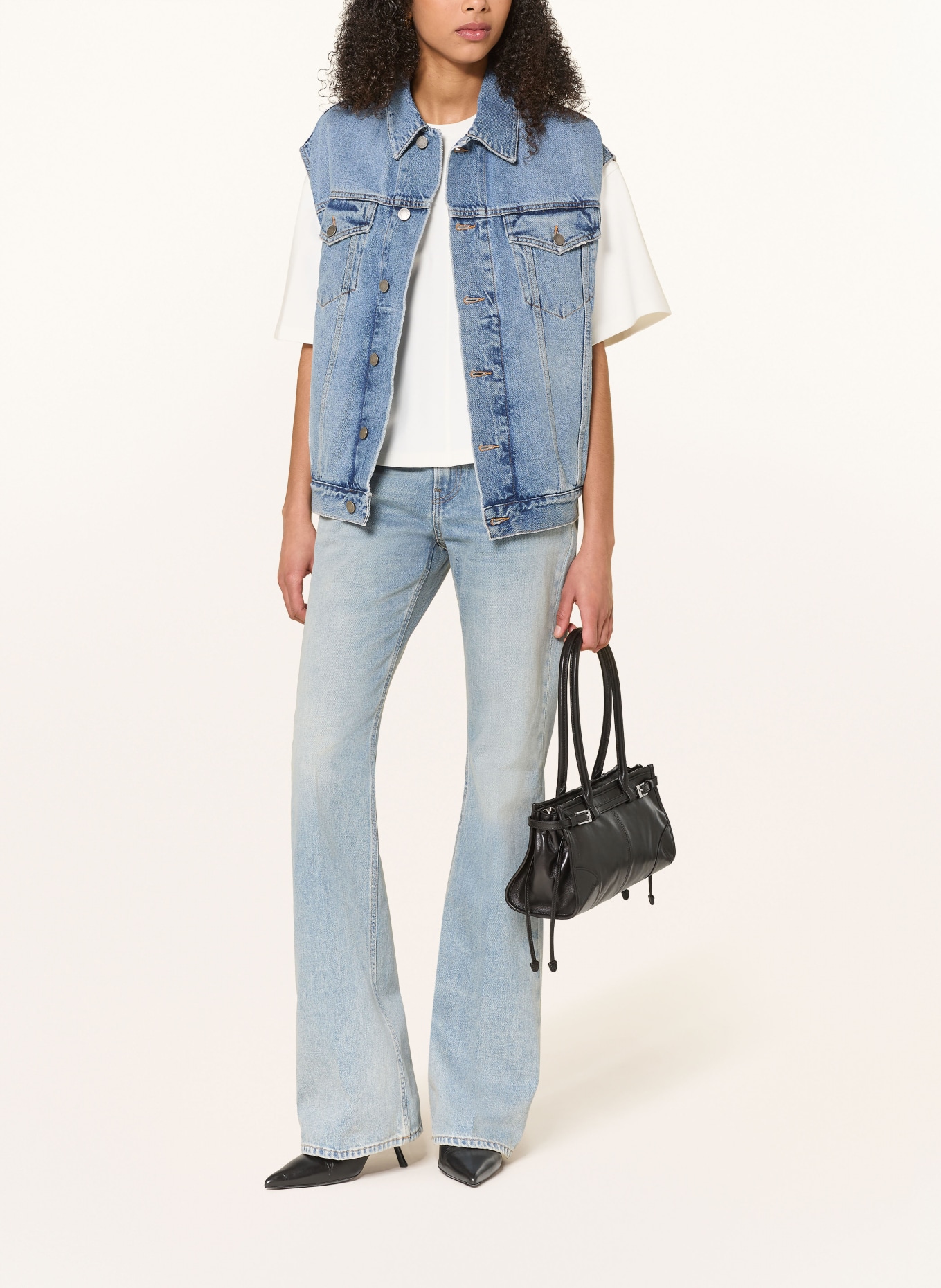 HAIKURE Bootcut Jeans FLORA: L0937 DIRTY CELESTIAL