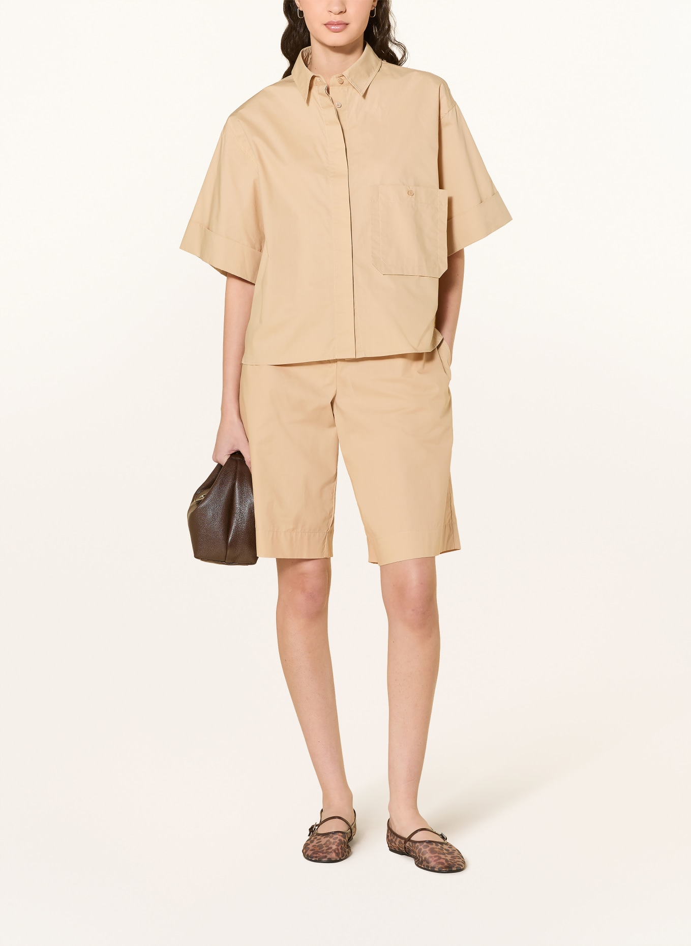 SOFIE SCHNOOR Bermuda shorts BLAIRSW: BEIGE