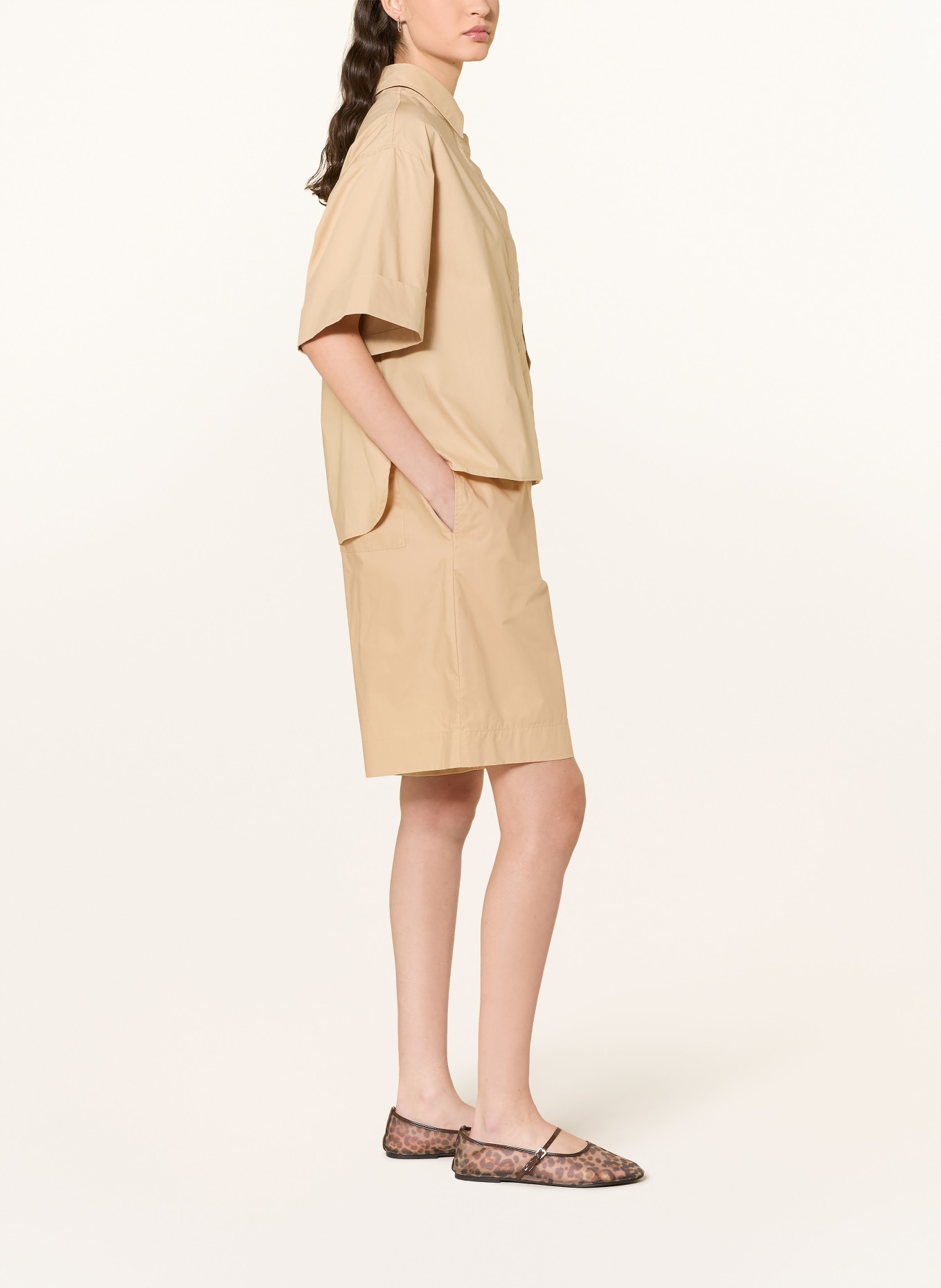 SOFIE SCHNOOR Bermuda shorts BLAIRSW: BEIGE