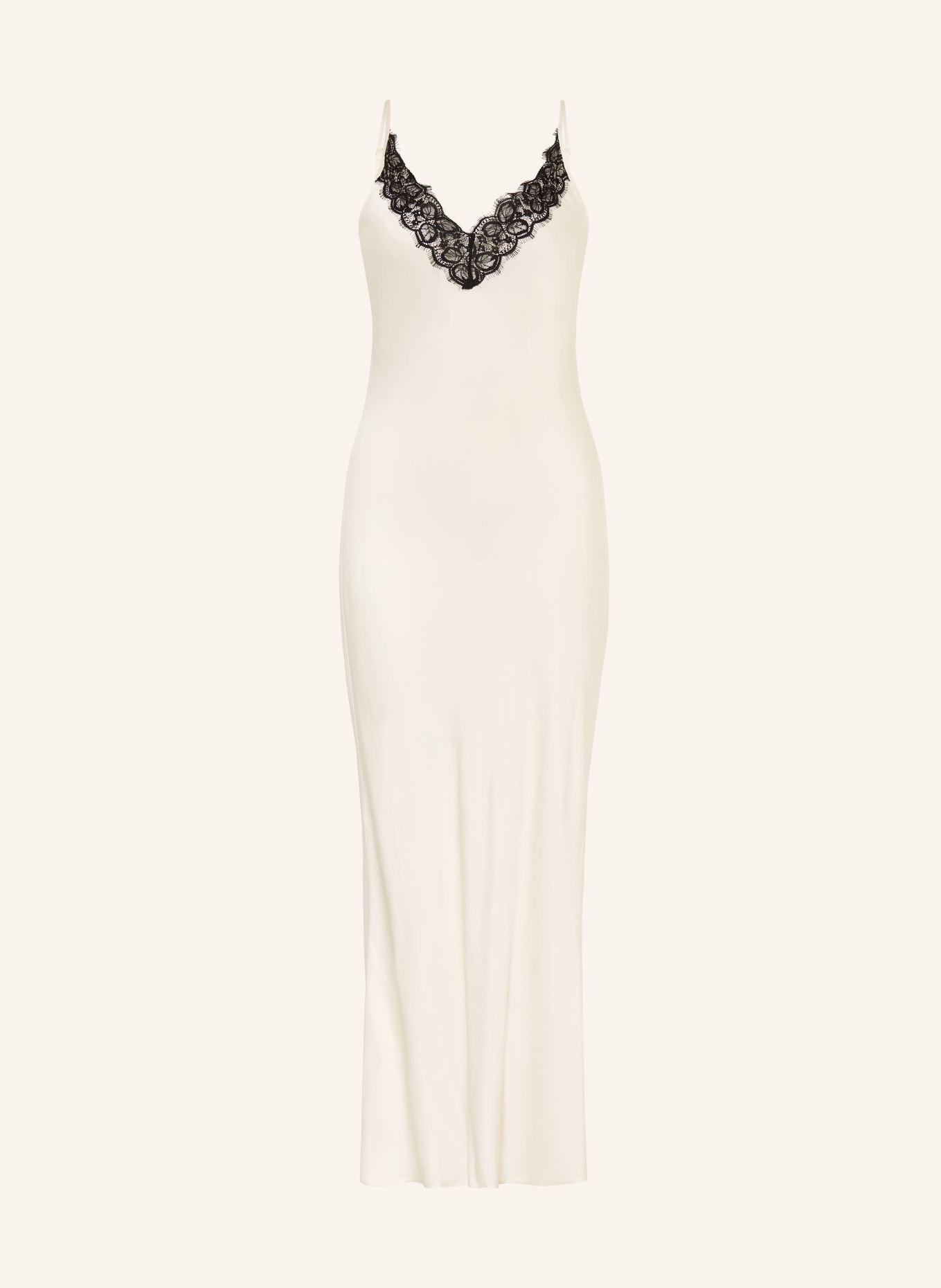 SOFIE SCHNOOR Sukienka BETTSW z koronką: KREMOWY / CZARNY