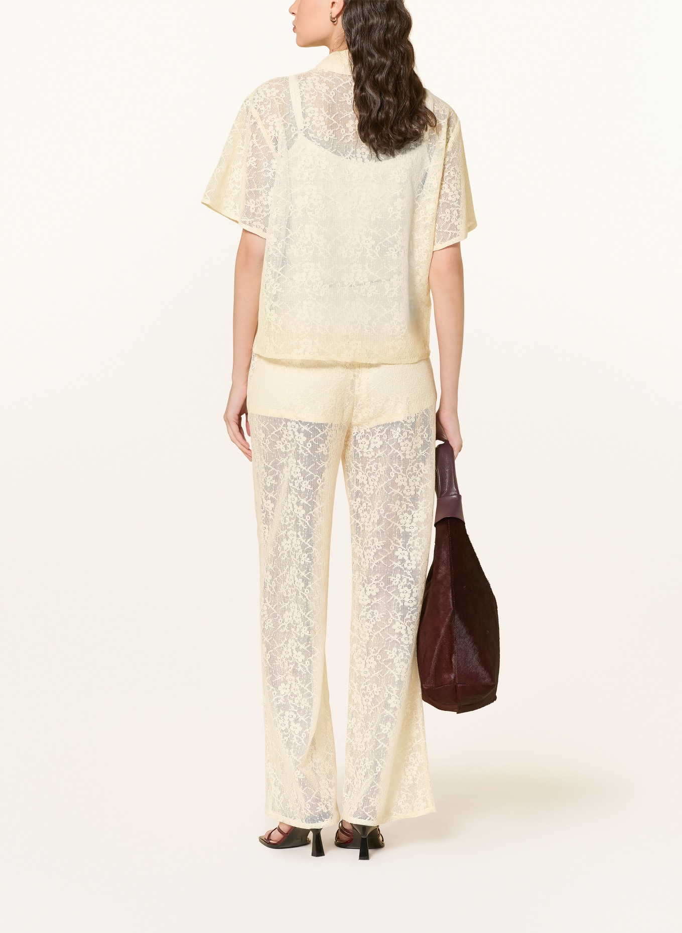 SOFIE SCHNOOR Bluzka CARMELASW z koronki: KREMOWY