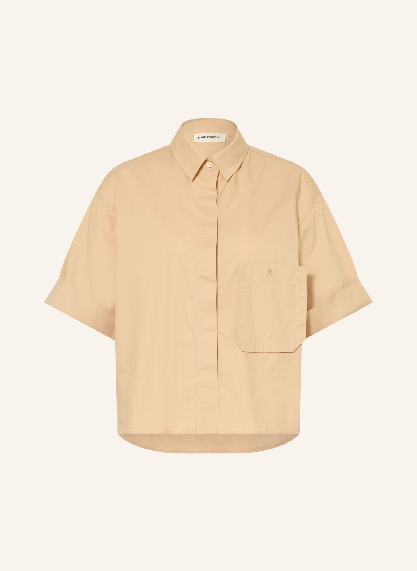 SOFIE SCHNOOR Košile LEANSW: BÉŽOVÁ