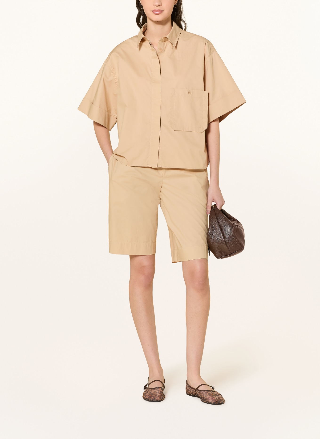 SOFIE SCHNOOR Košile LEANSW: BÉŽOVÁ