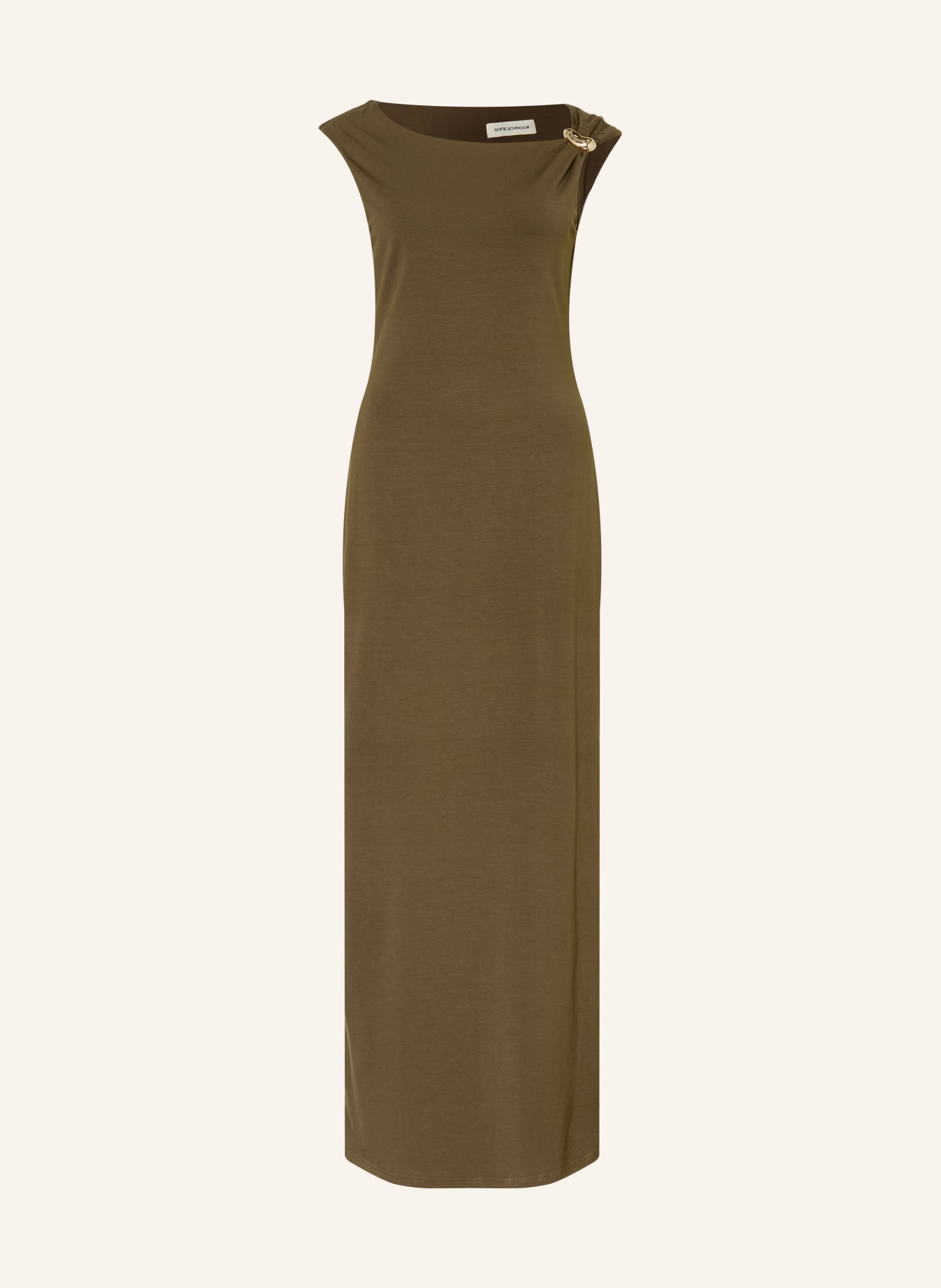 SOFIE SCHNOOR Jerseykleid RAGNISW: BRAUN