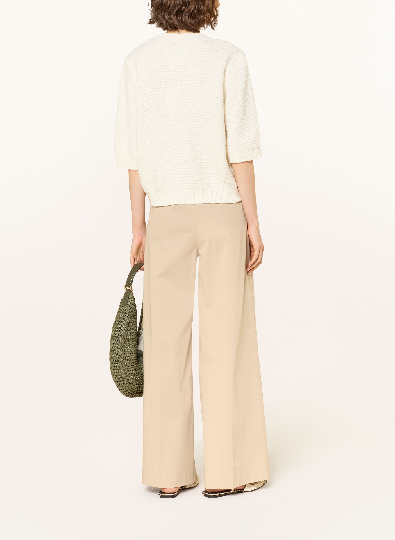 ANINE BING CHRISTA cardigan: ECRU