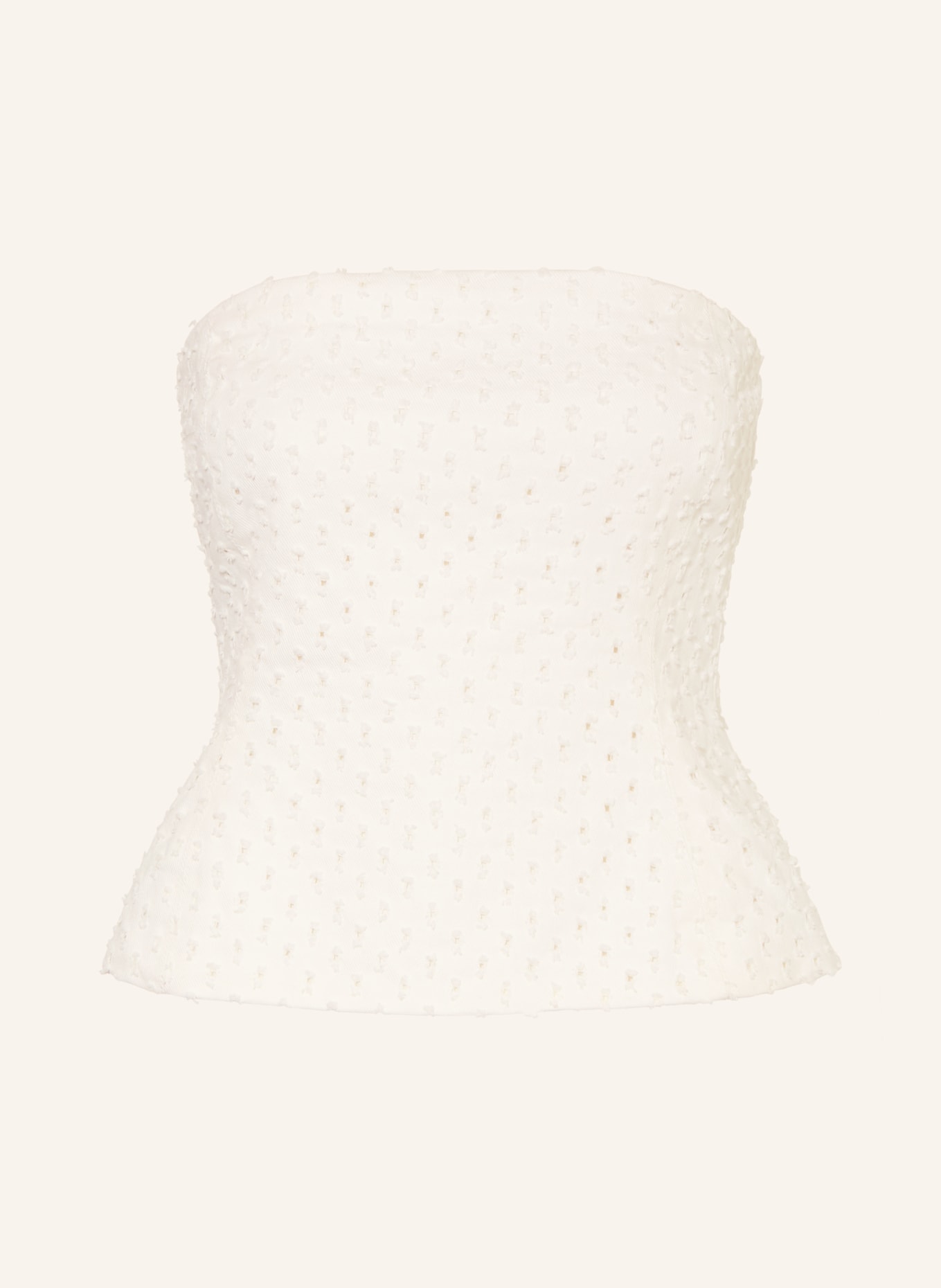 SOFIE SCHNOOR Jeanstop AVASW: ECRU