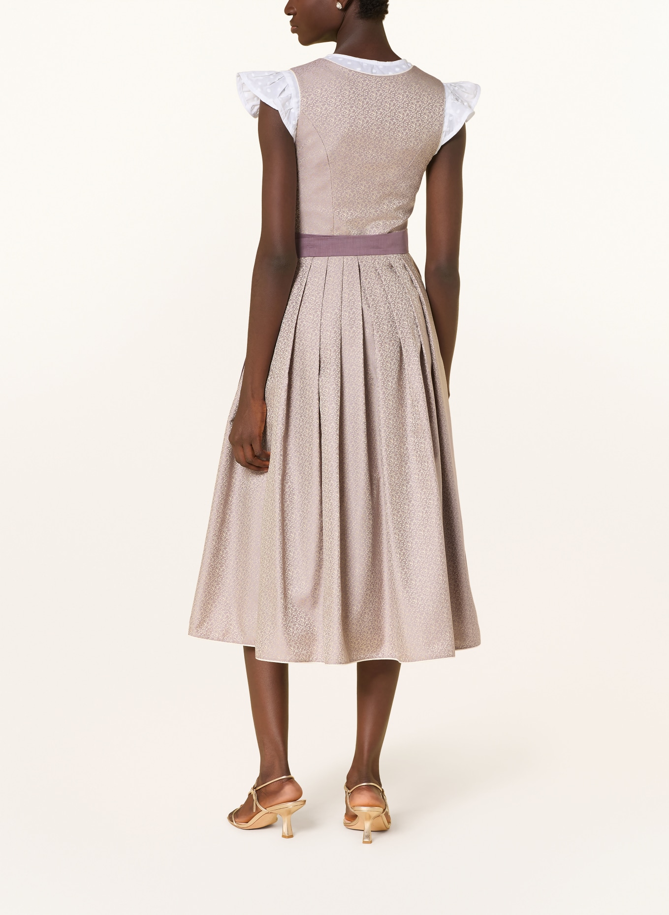 ALISSA BY KINGA MATHE Jacquard-Dirndl ELISABETH: ALTROSA / HELLROSA / HELLLILA