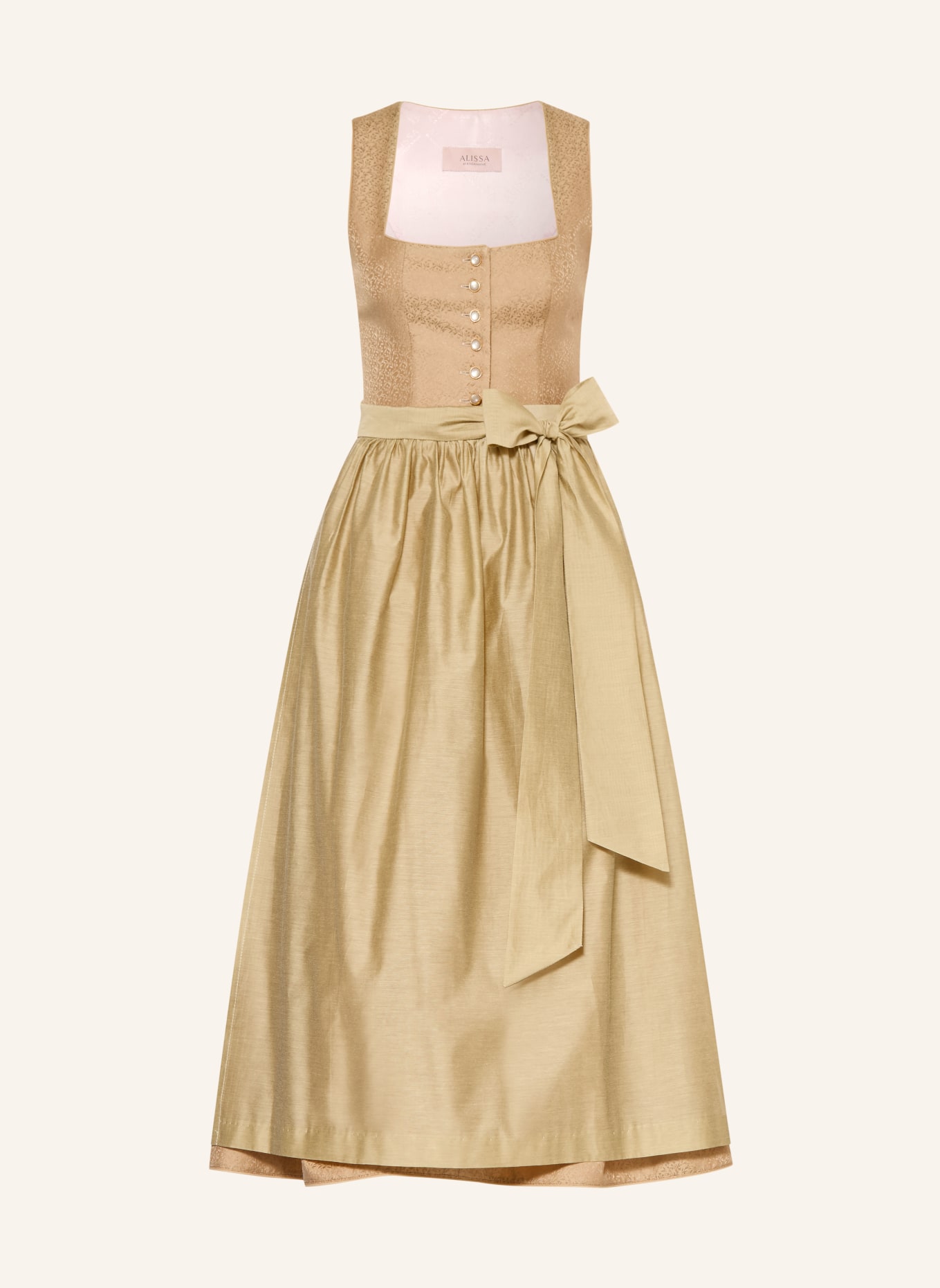 ALISSA BY KINGA MATHE Jacquard-Dirndl ELISABETH: GOLD