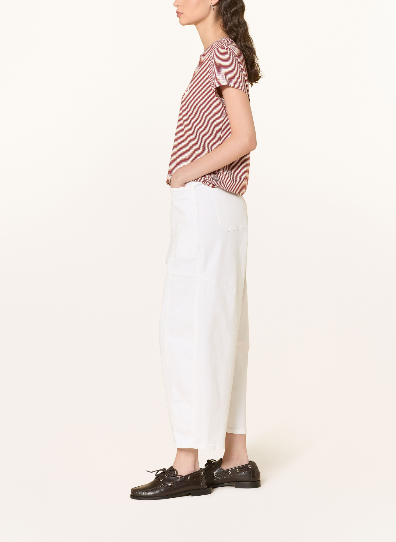 MOS MOSH Barrel Jeans MMROSY: 101 WHITE