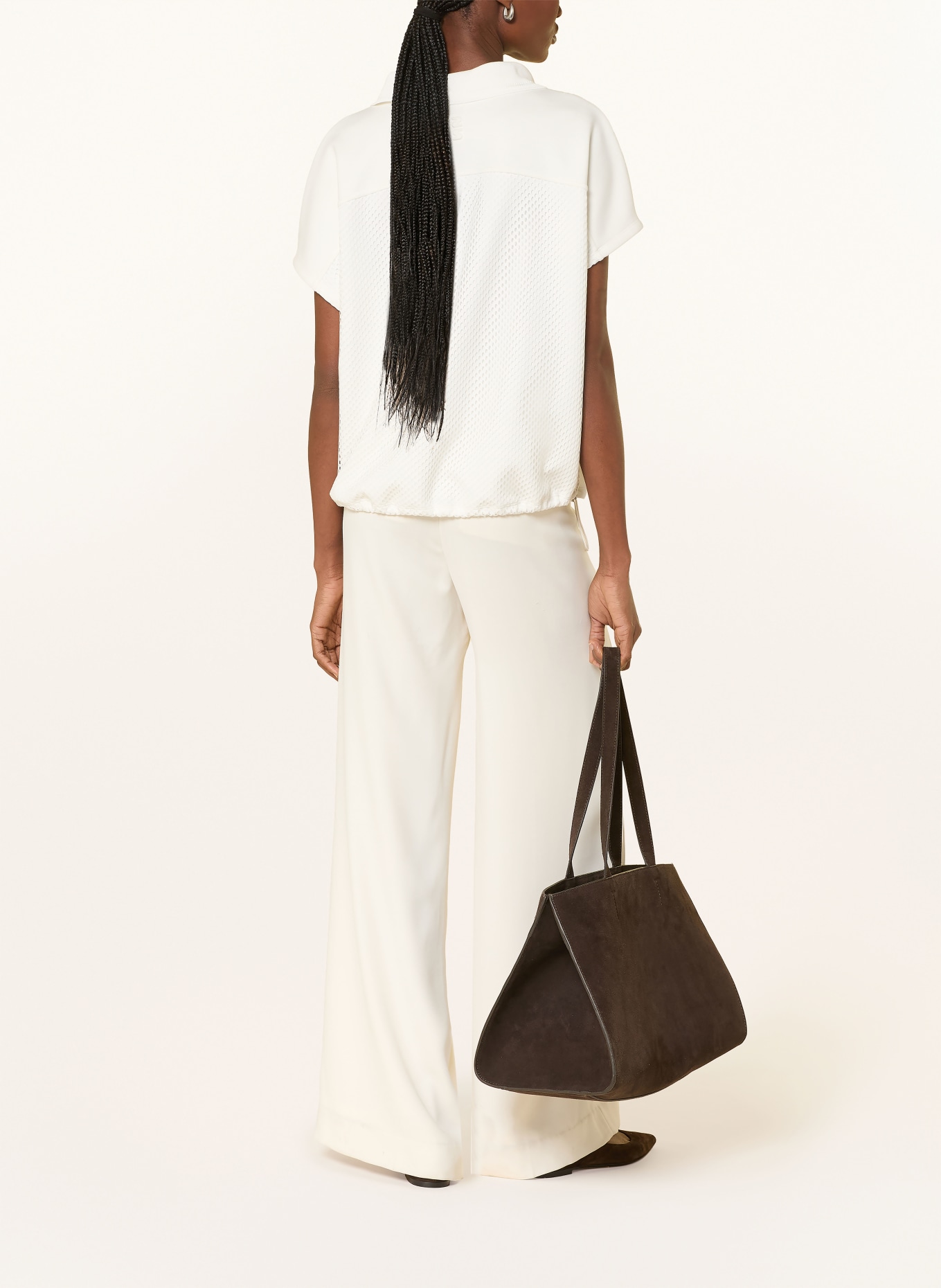 SPORTALM Blůza z kombinace materiálů: REŽNÁ