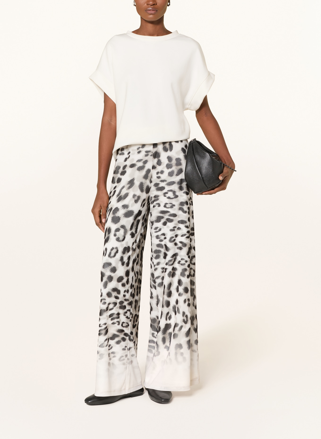 SPORTALM mesh pants: CREAM / BEIGE / BLACK