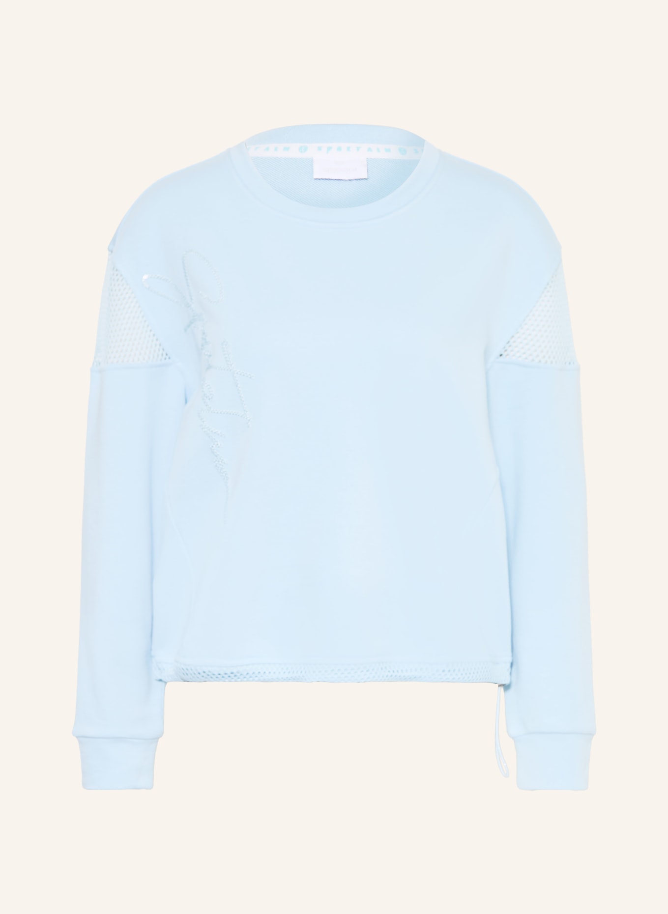 SPORTALM Sweatshirt: HELLBLAU