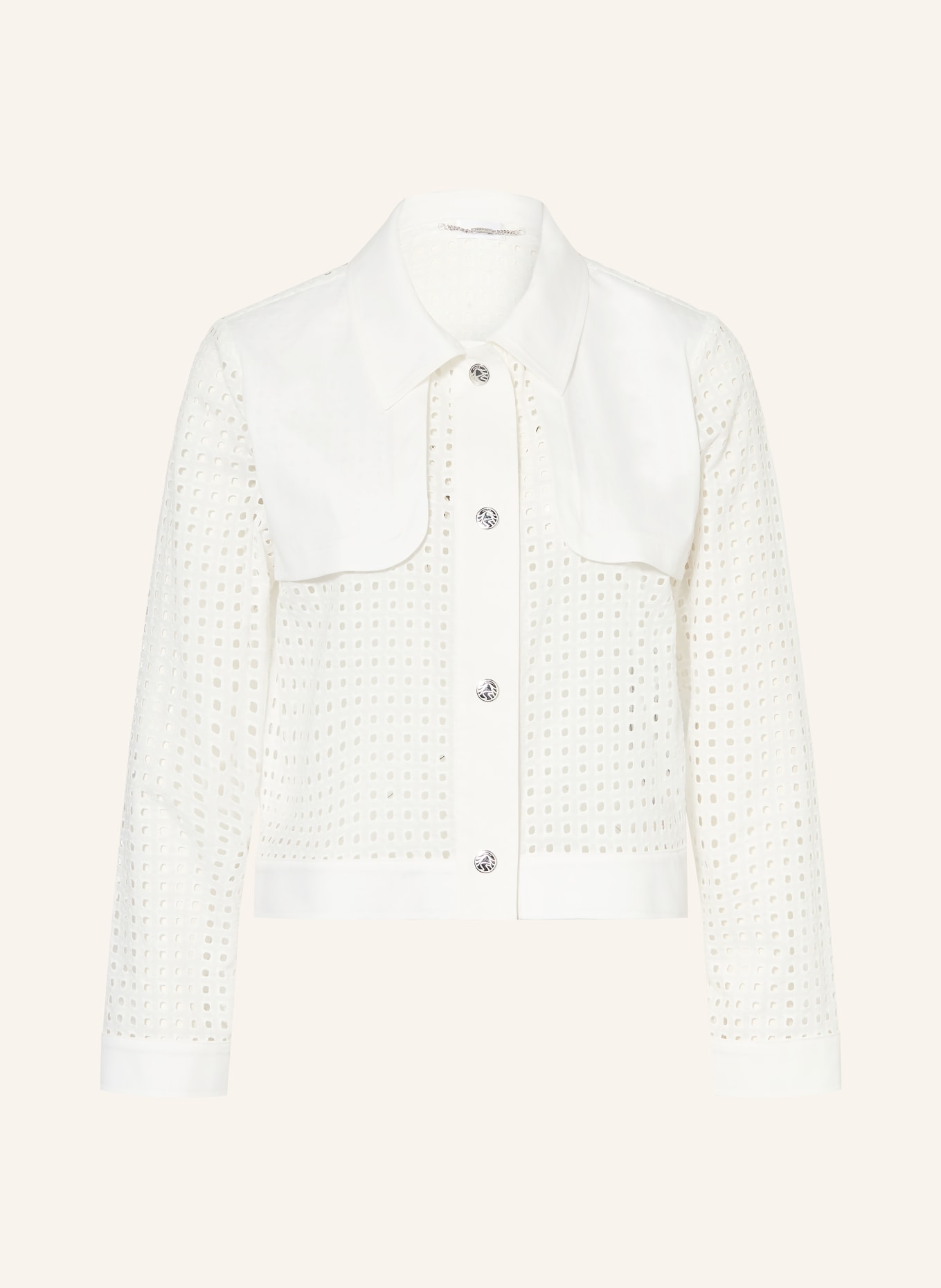 SPORTALM kabátová bunda: BÍLÁ