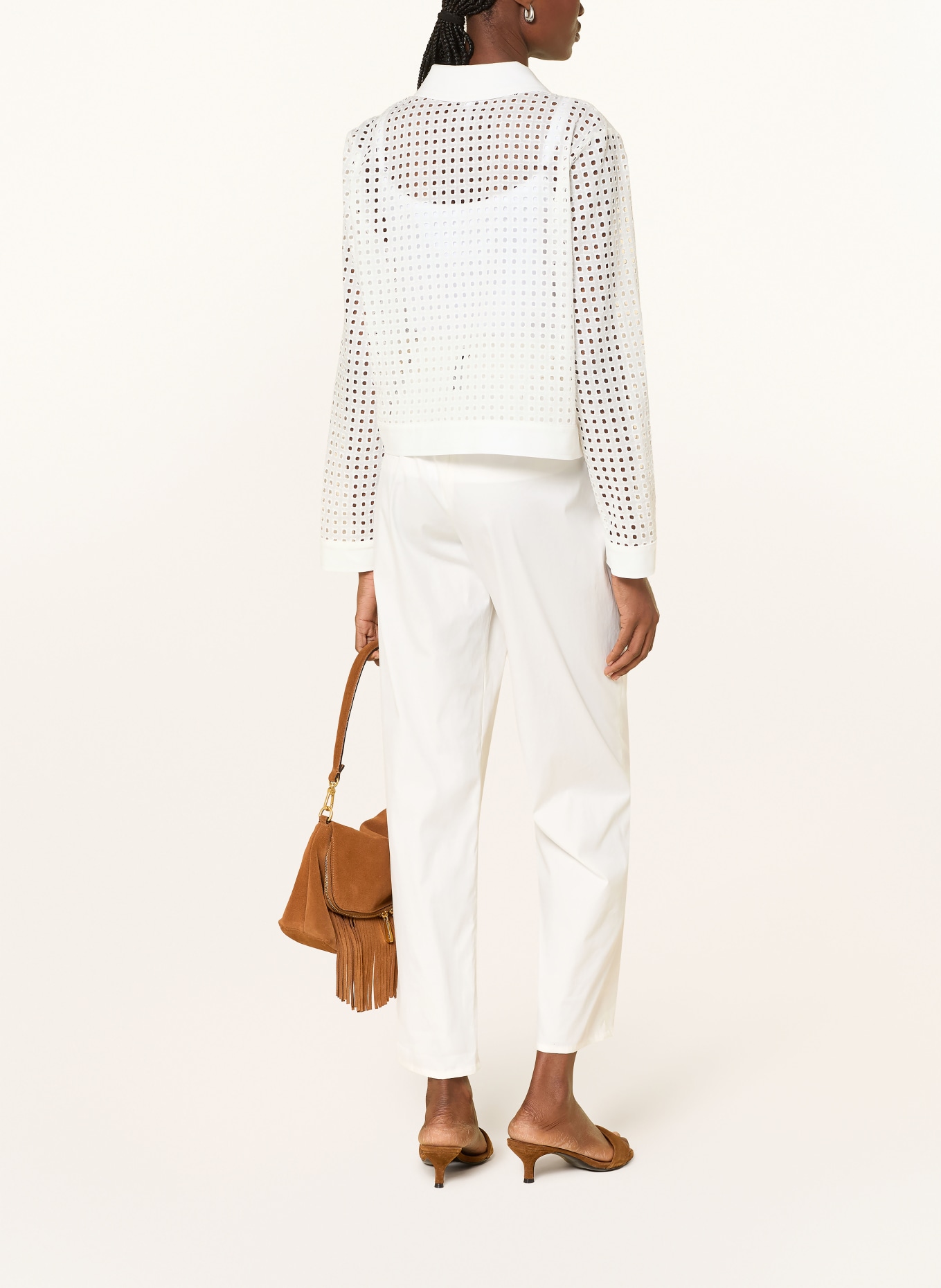 SPORTALM kabátová bunda: BÍLÁ