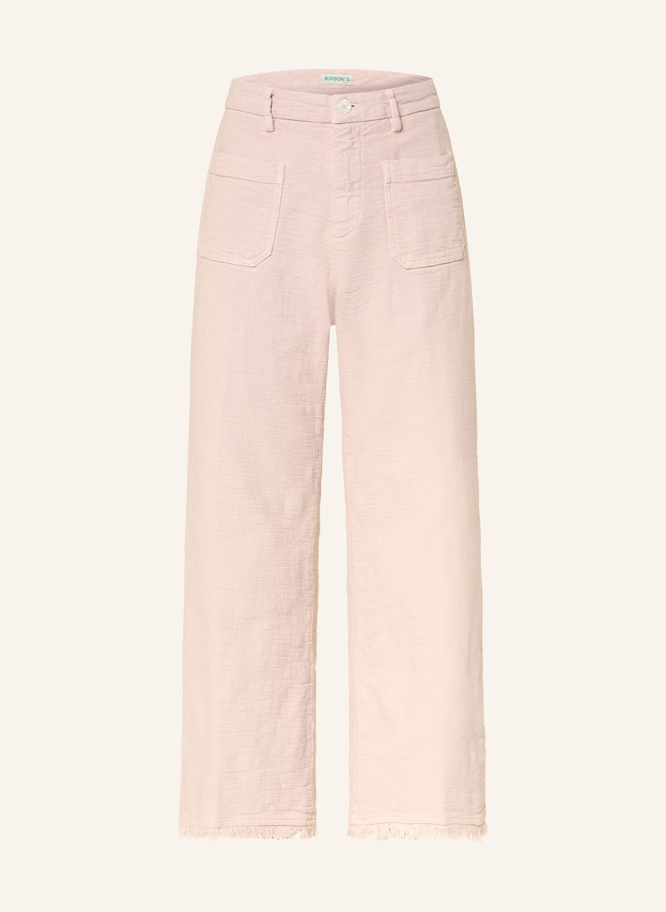 MASON'S NEW YORK STUDIO culottes: LIGHT PINK