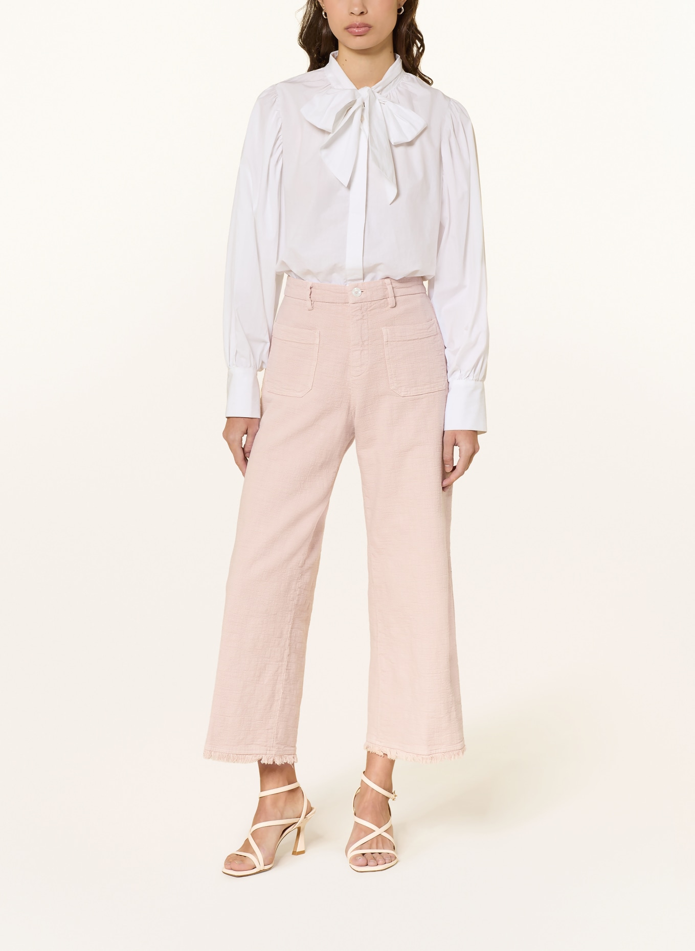 MASON'S NEW YORK STUDIO culottes: LIGHT PINK