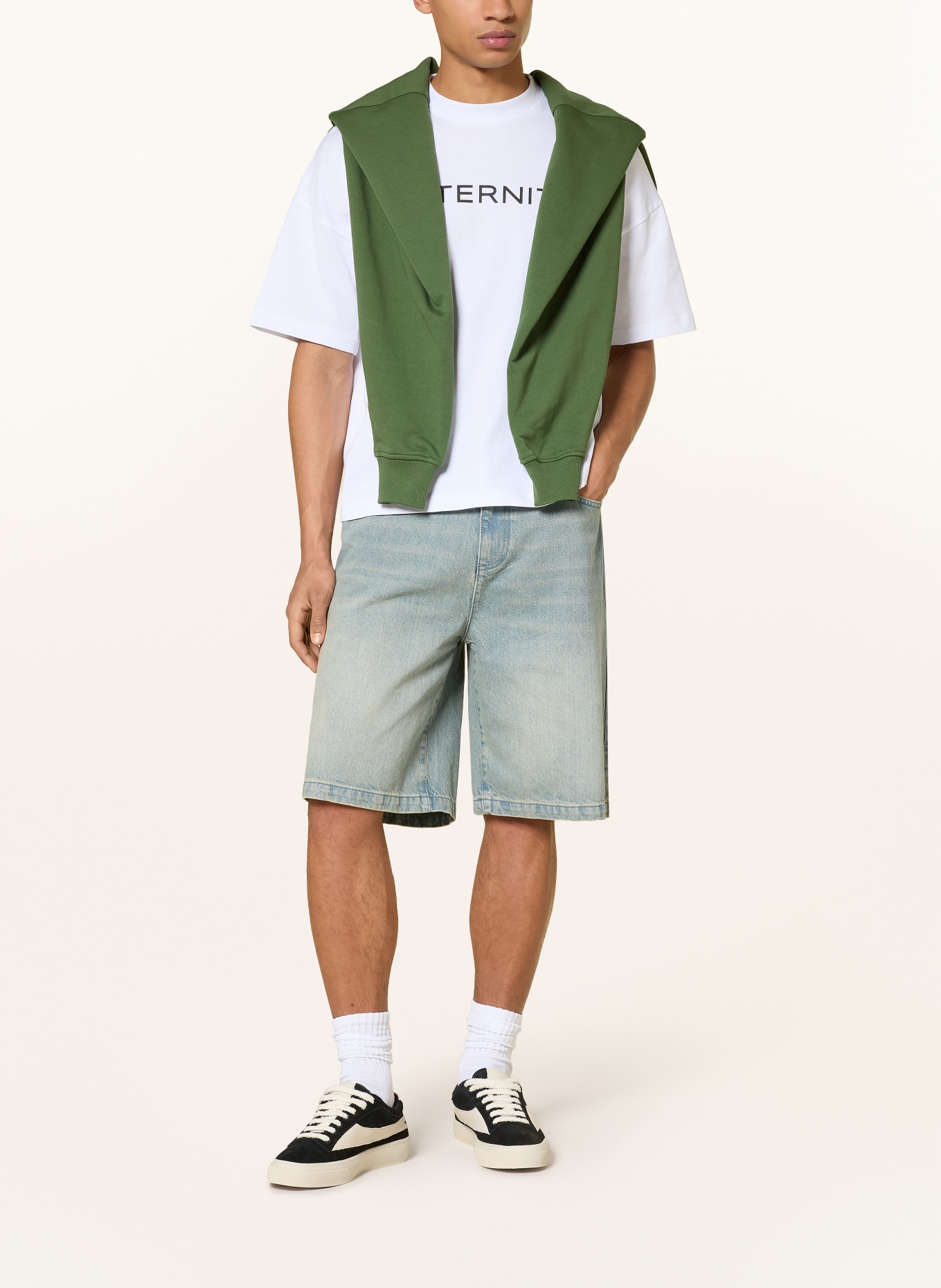 RETERNITY koszulka: BIAŁY / CZARNY