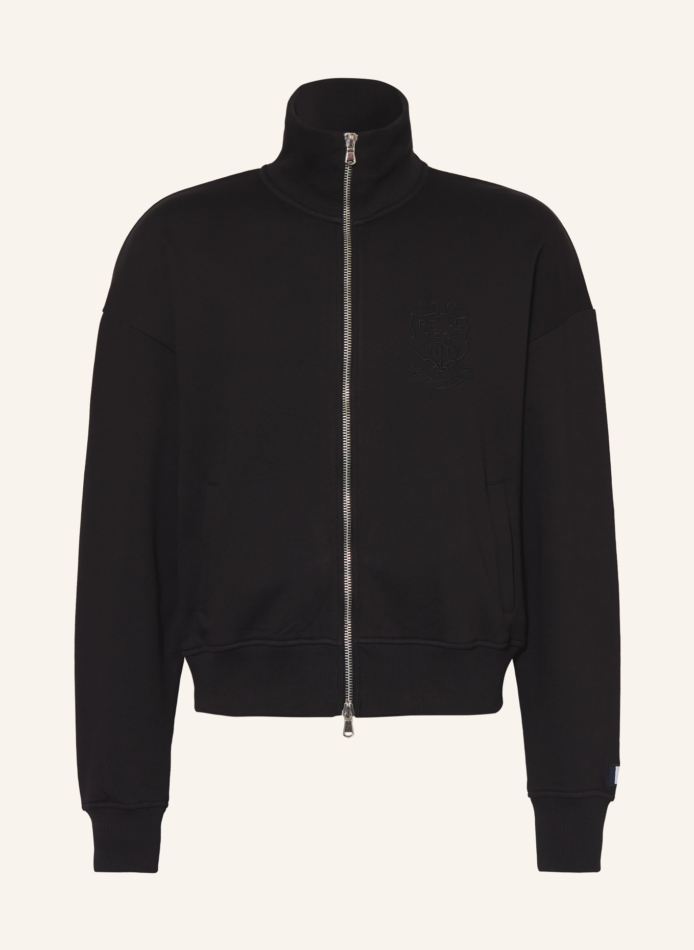 RETERNITY Bluza z kapturem L’ATELIER DE LA RUE: CZARNY