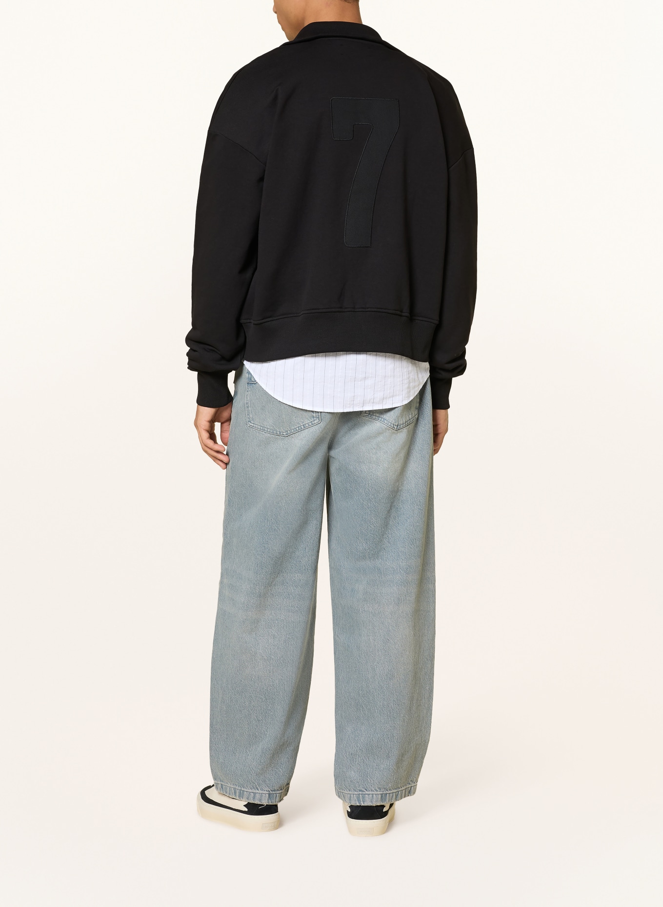 RETERNITY Bluza z kapturem L’ATELIER DE LA RUE: CZARNY