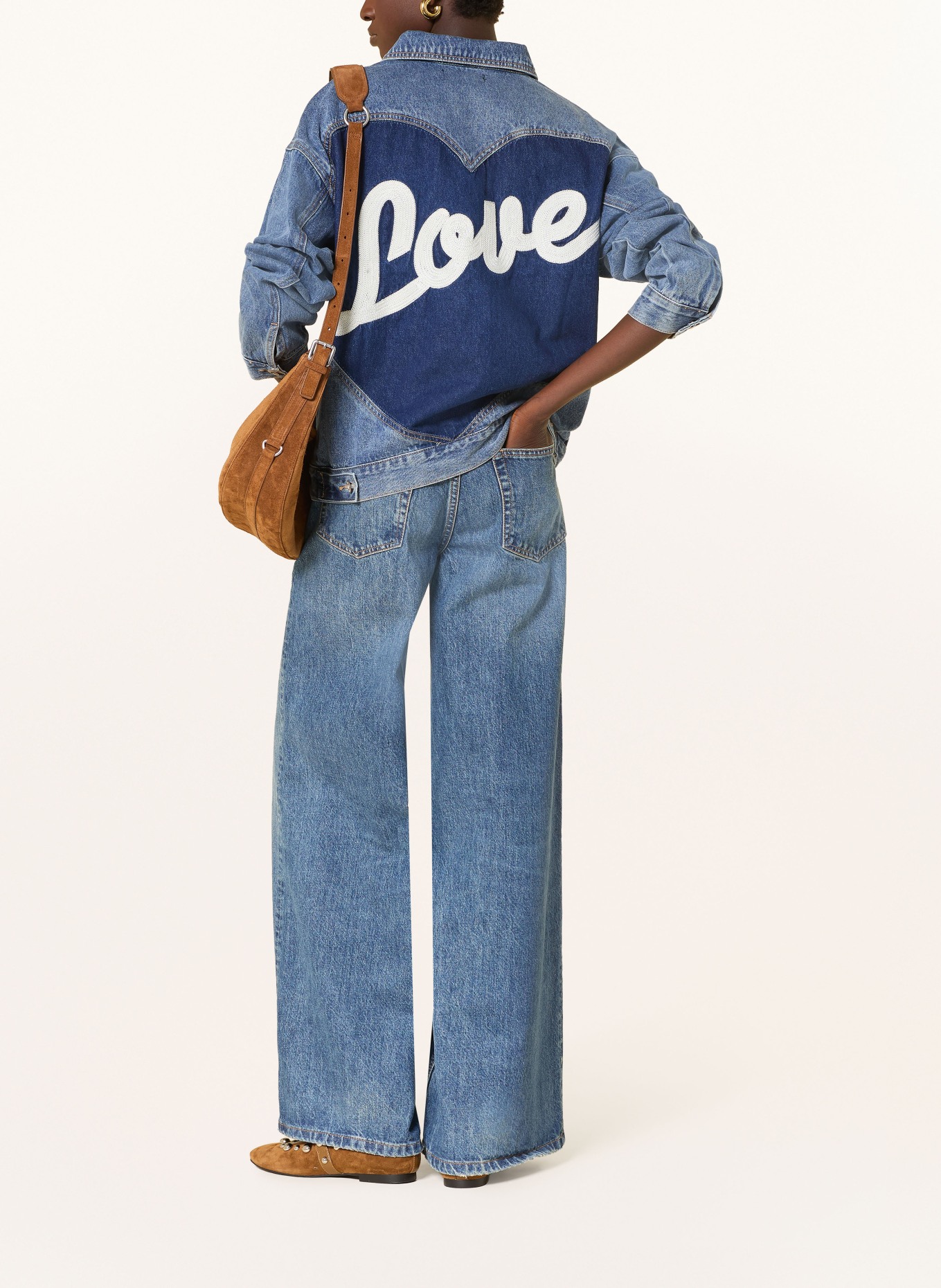 miss goodlife denim jacket: 25 light blue