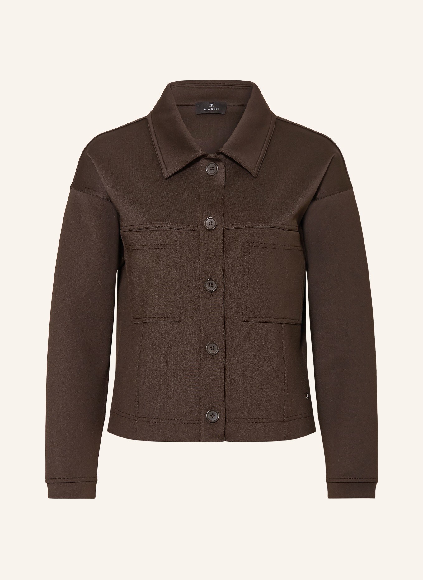 monari Overshirt: DUNKELBRAUN