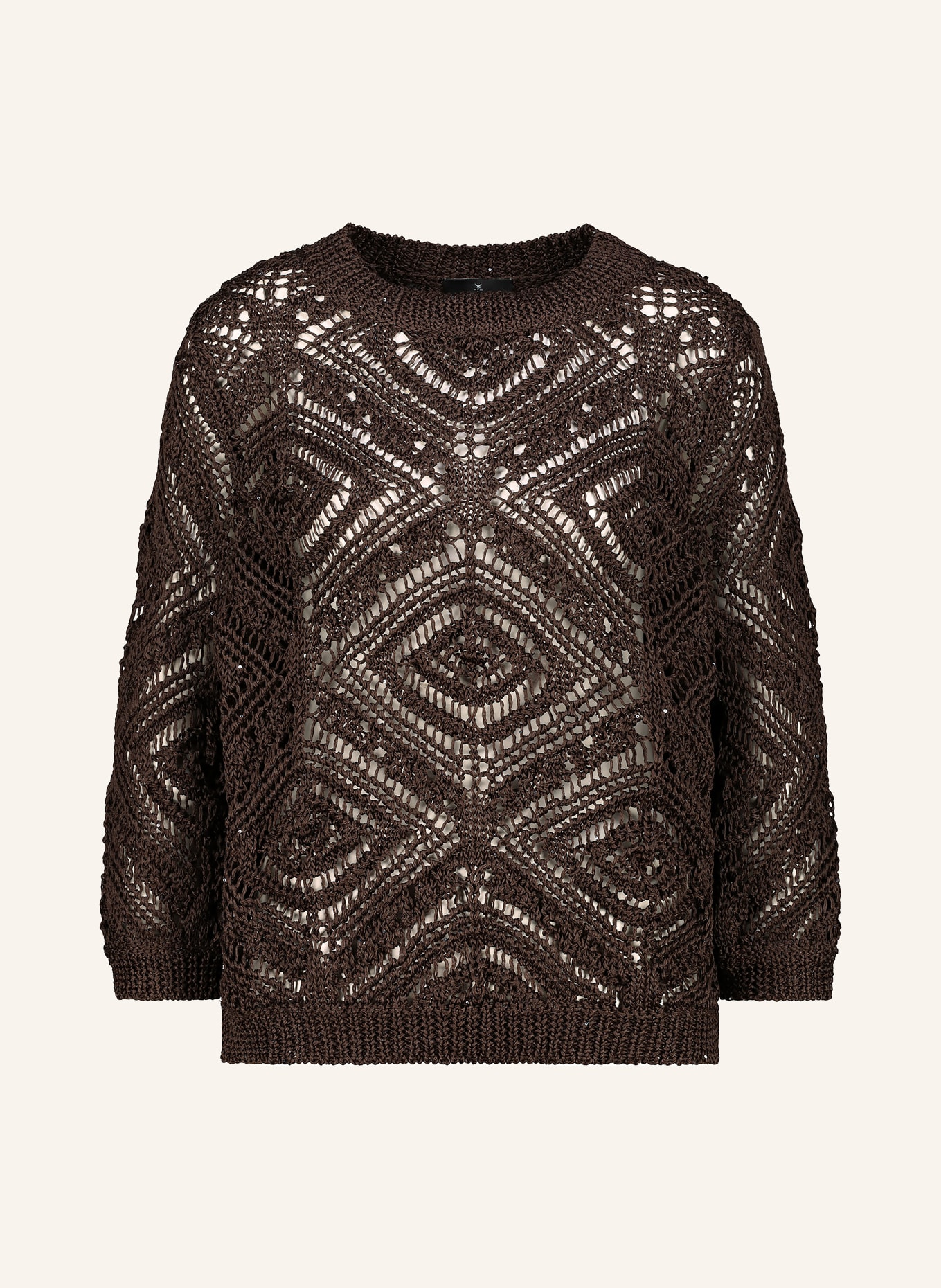 monari Trui met pailletten: MARRON FONCÉ