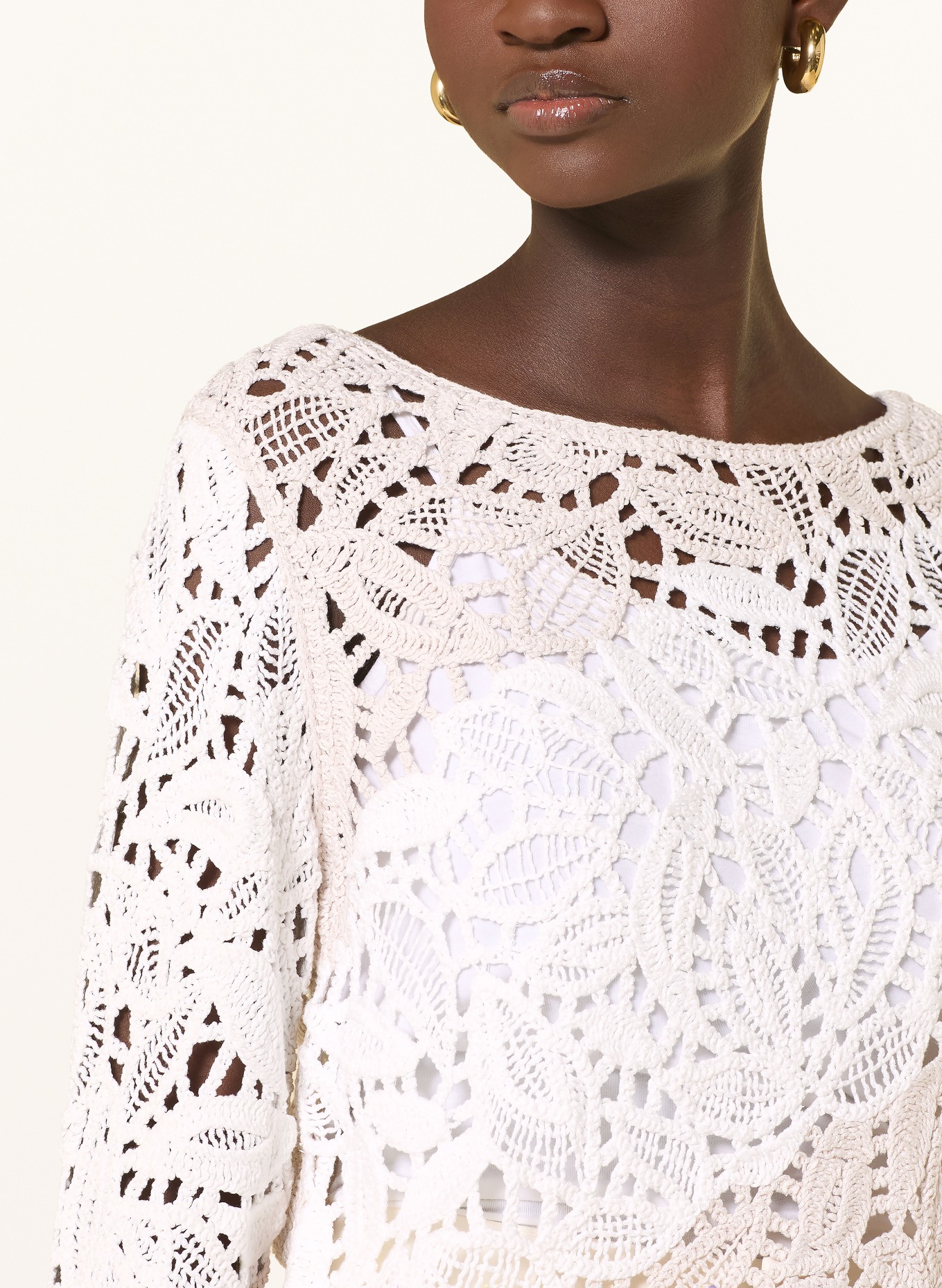 monari Pullover: CREME / BEIGE