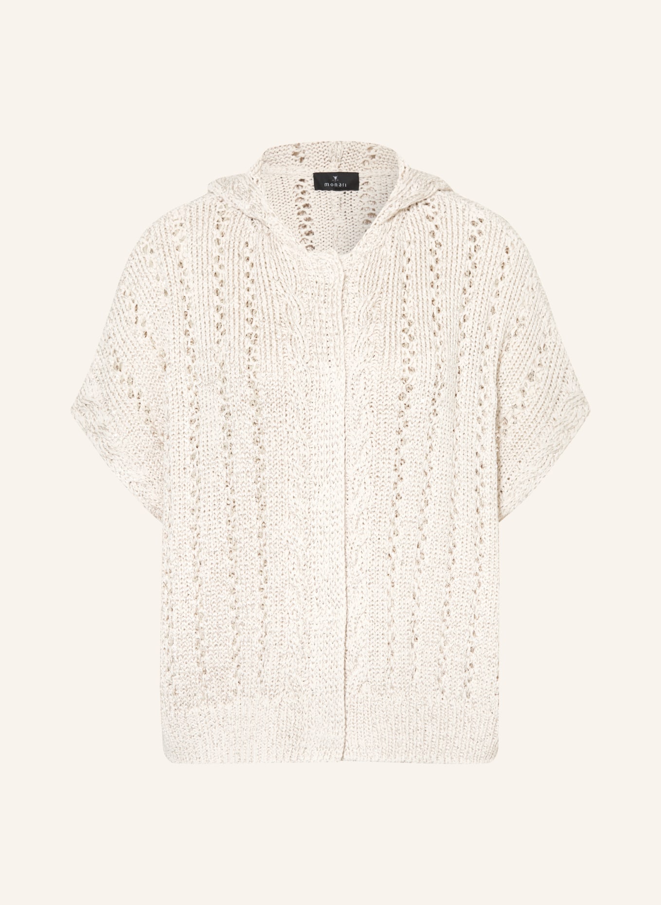 monari Svetr s flitry: BÉŽOVÁ