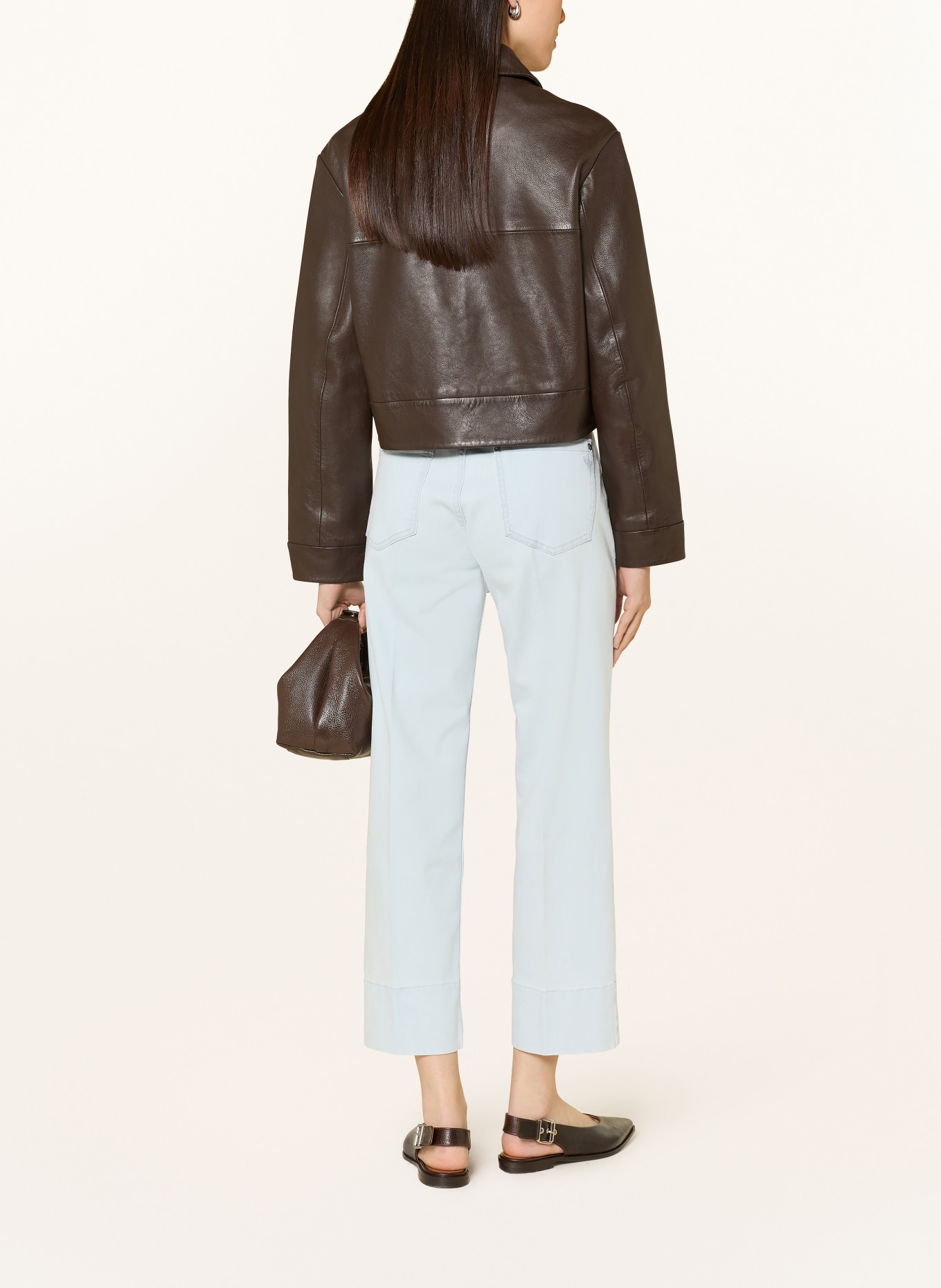 monari Rovné džíny: 752 light denim