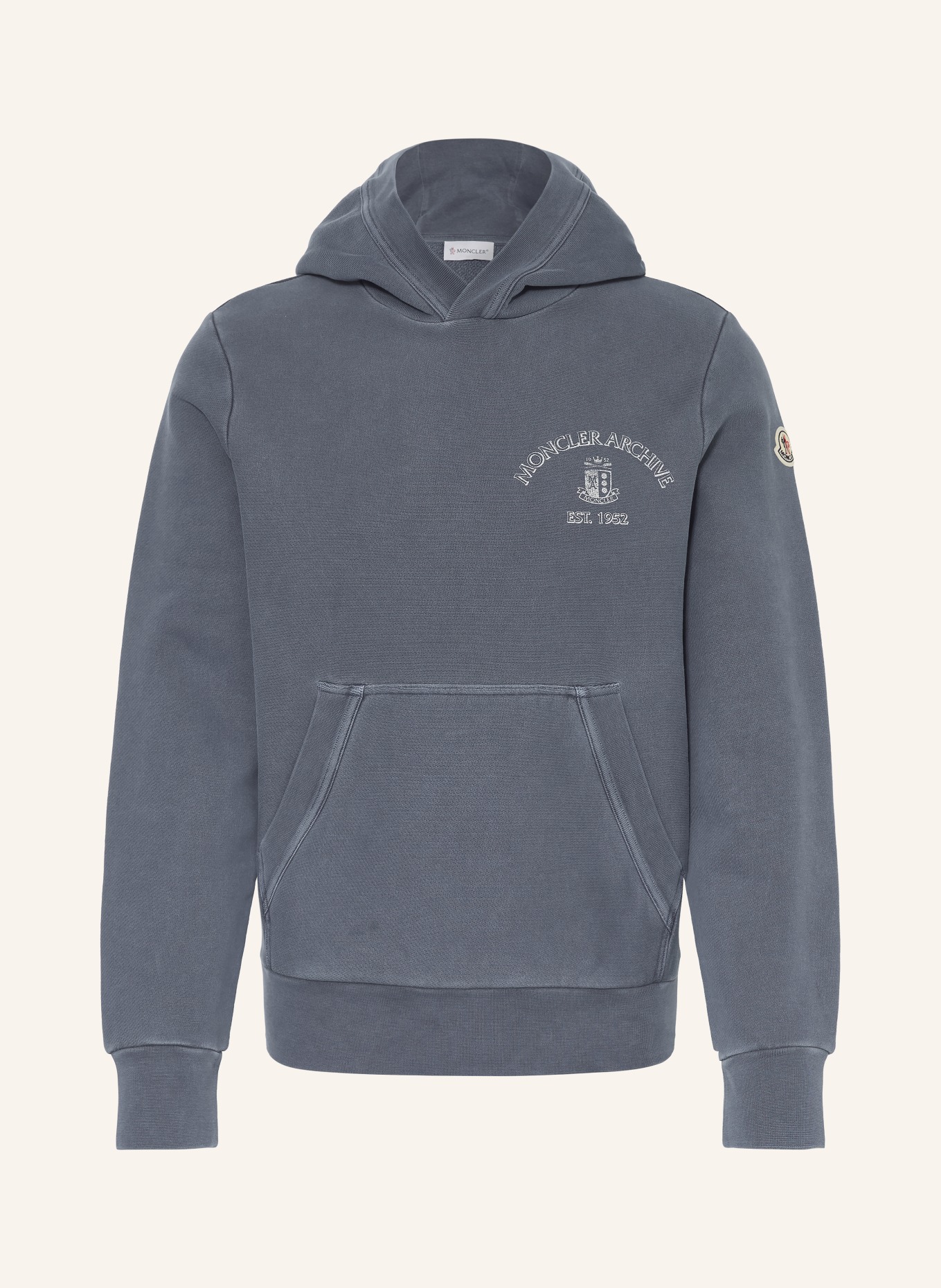 MONCLER Hoodie: BLAU