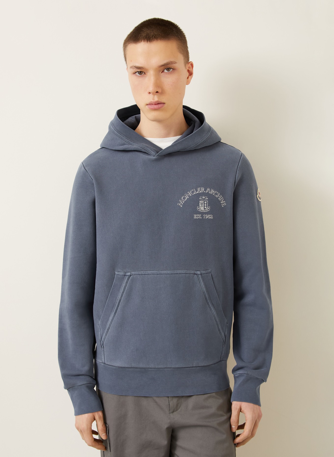 MONCLER Hoodie: BLAU