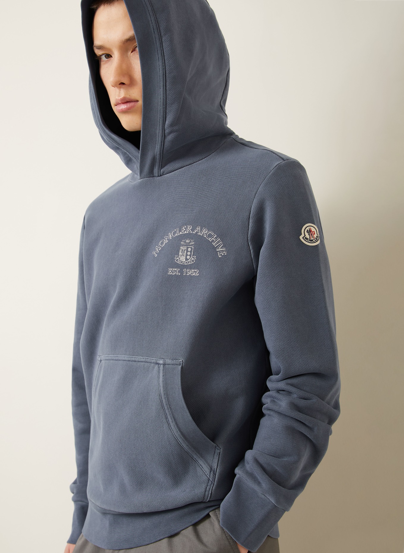 MONCLER Hoodie: BLAU