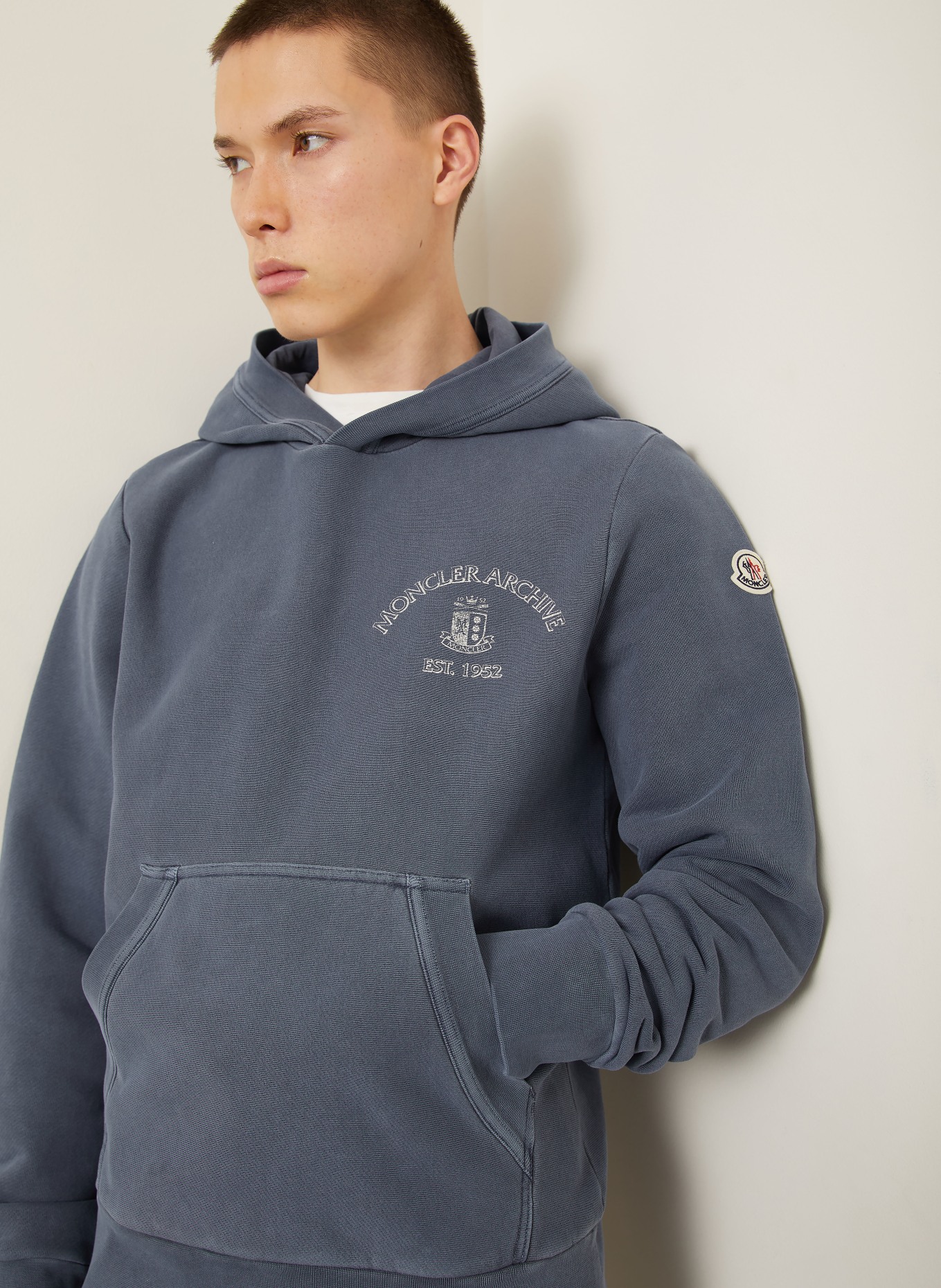MONCLER Hoodie: BLAU