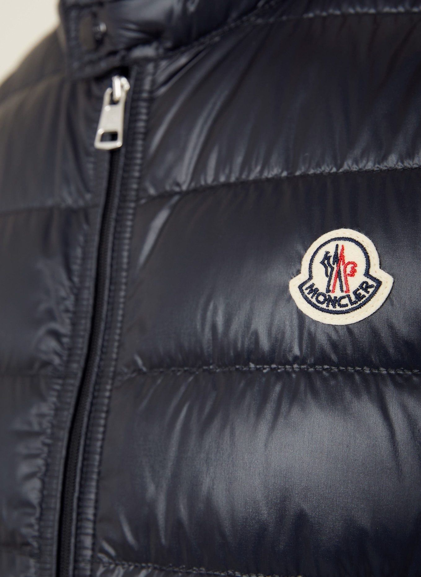 MONCLER Daunenweste GUI: DUNKELBLAU