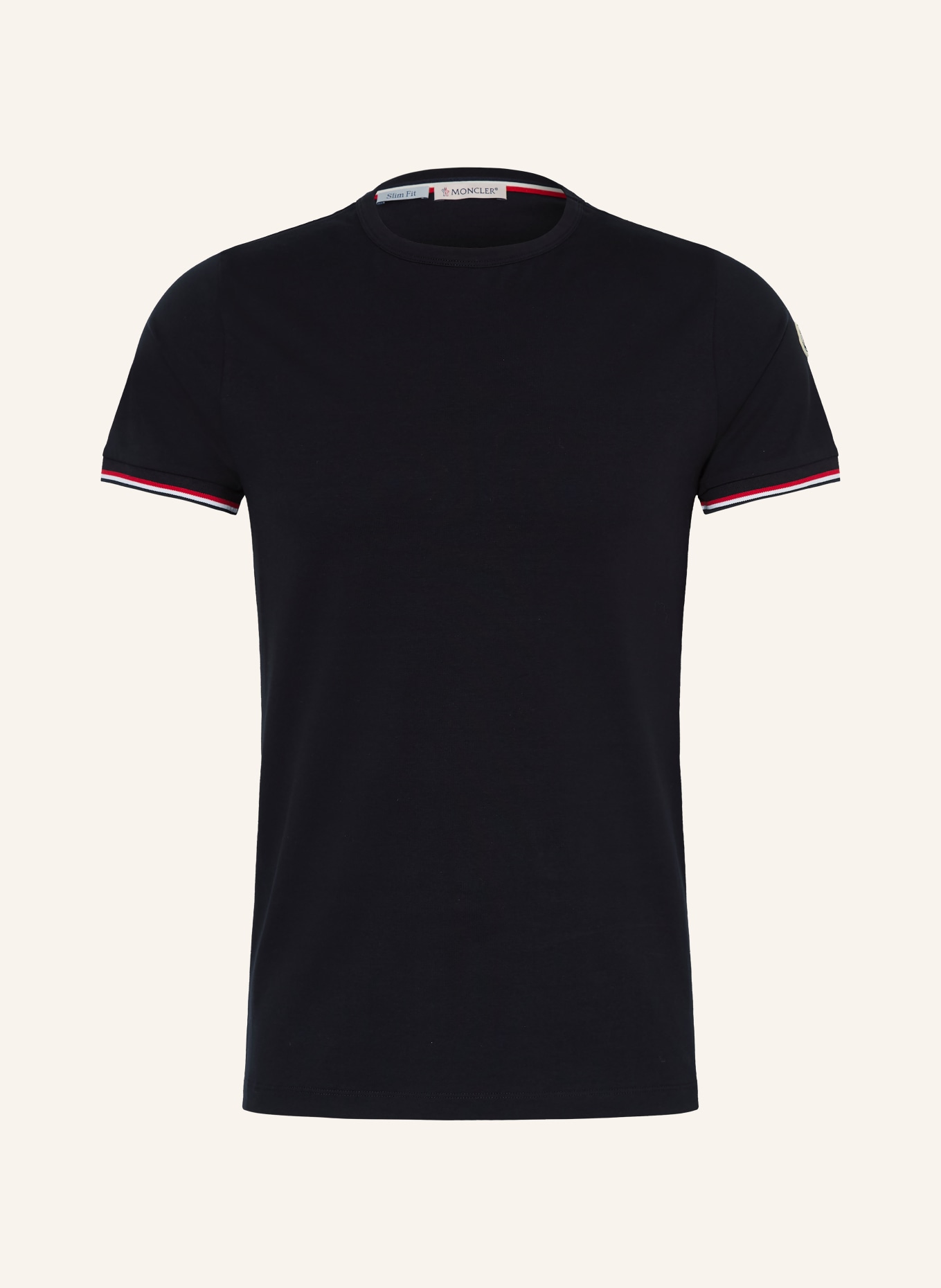 MONCLER T-Shirt: SCHWARZ