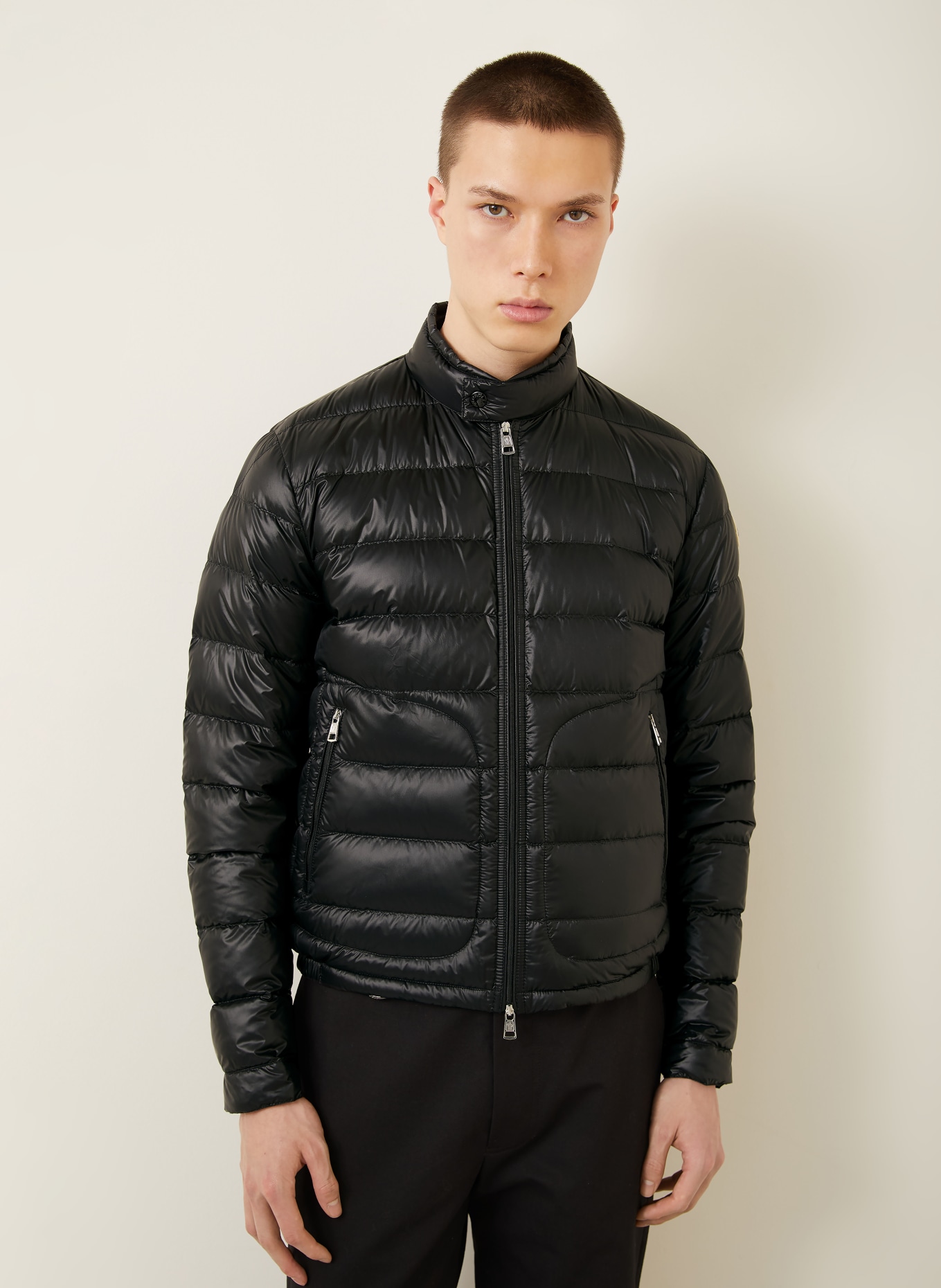 MONCLER Lightweight-Daunenjacke ACORUS: SCHWARZ