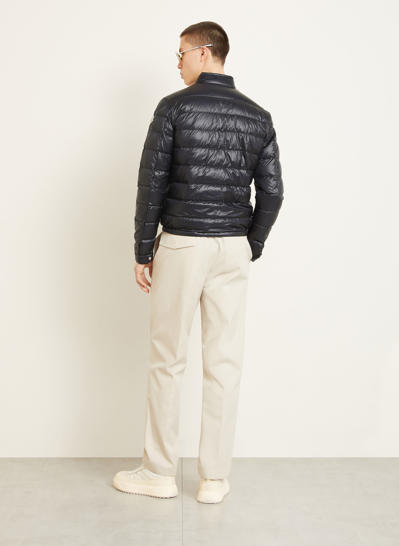 MONCLER Lightweight-Daunenjacke ACORUS: DUNKELBLAU